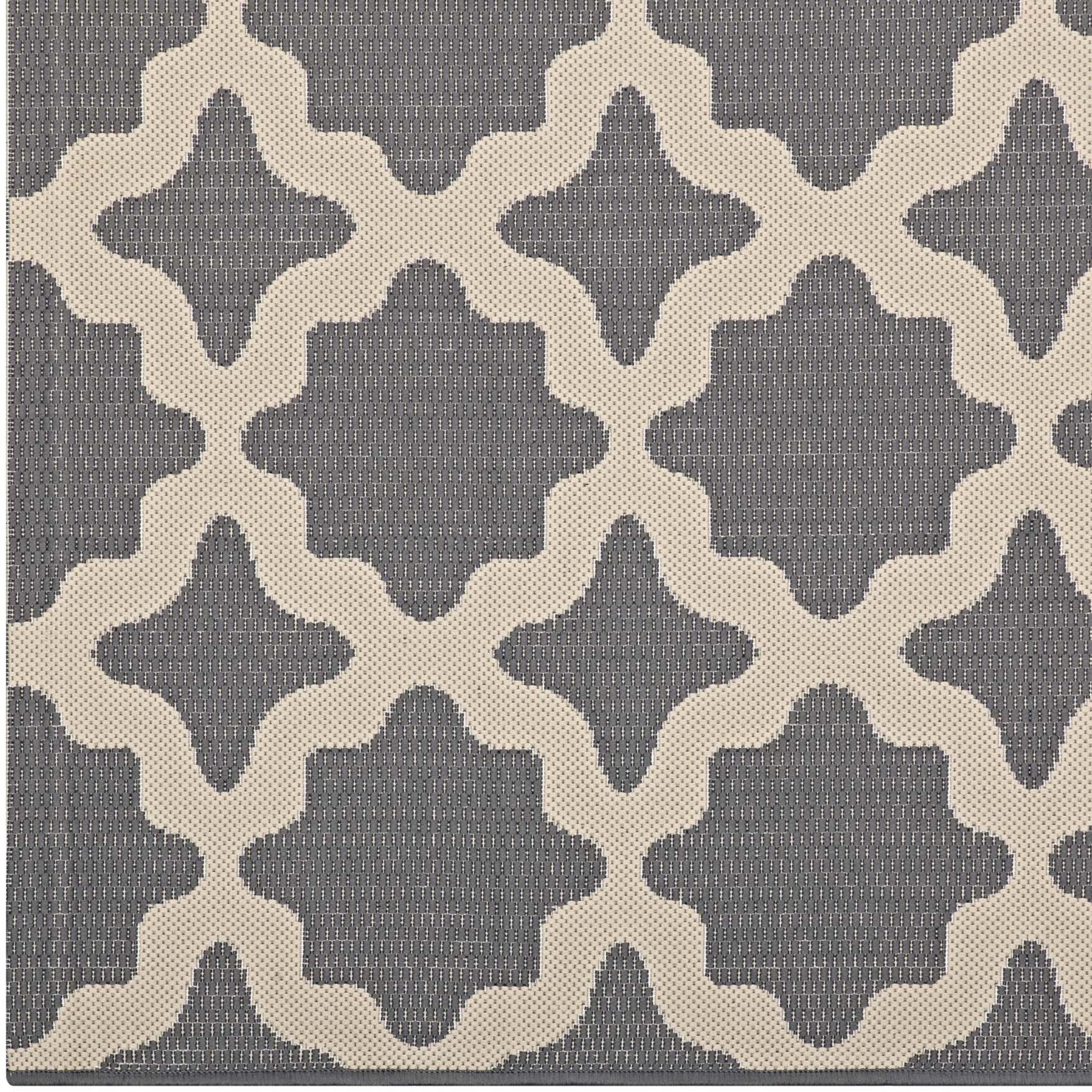 Cerelia Moroccan Trellis 9x12 Indoor and Outdoor Area Rug