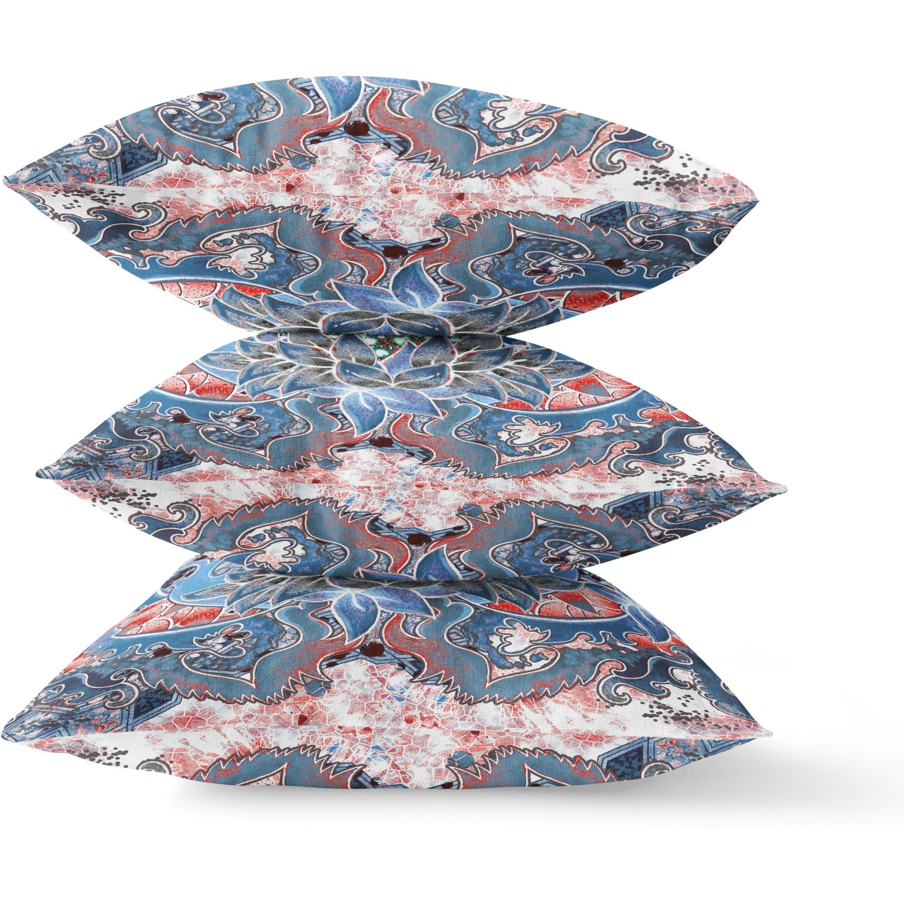 Vase SunFlower Matches Broadcloth Indoor Outdoor Blown and Closed Pillow Sky Blue Pink