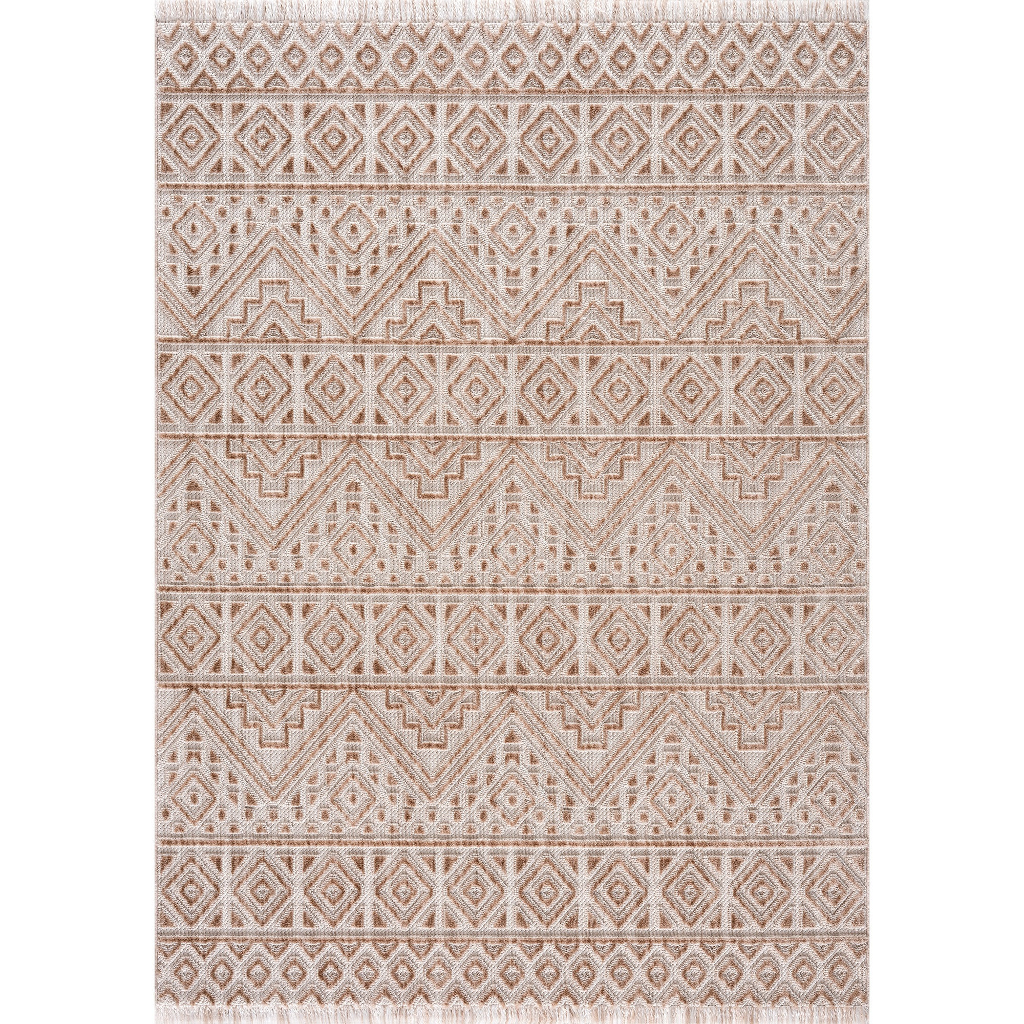 United Weavers Chelsea Kane Brown Area Rug 5'3" x 7'2"