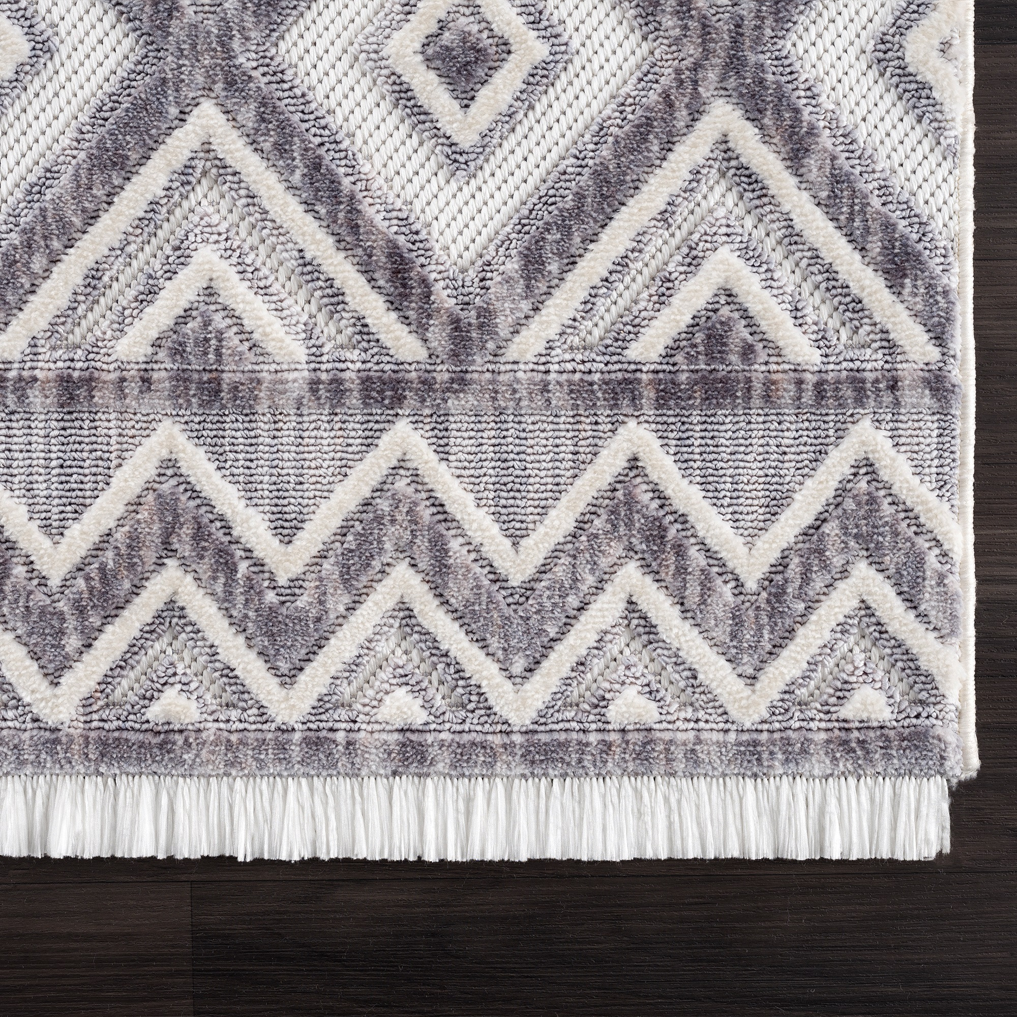United Weavers Chelsea Brimmer Grey Area Rug 5'3" x 7'2"