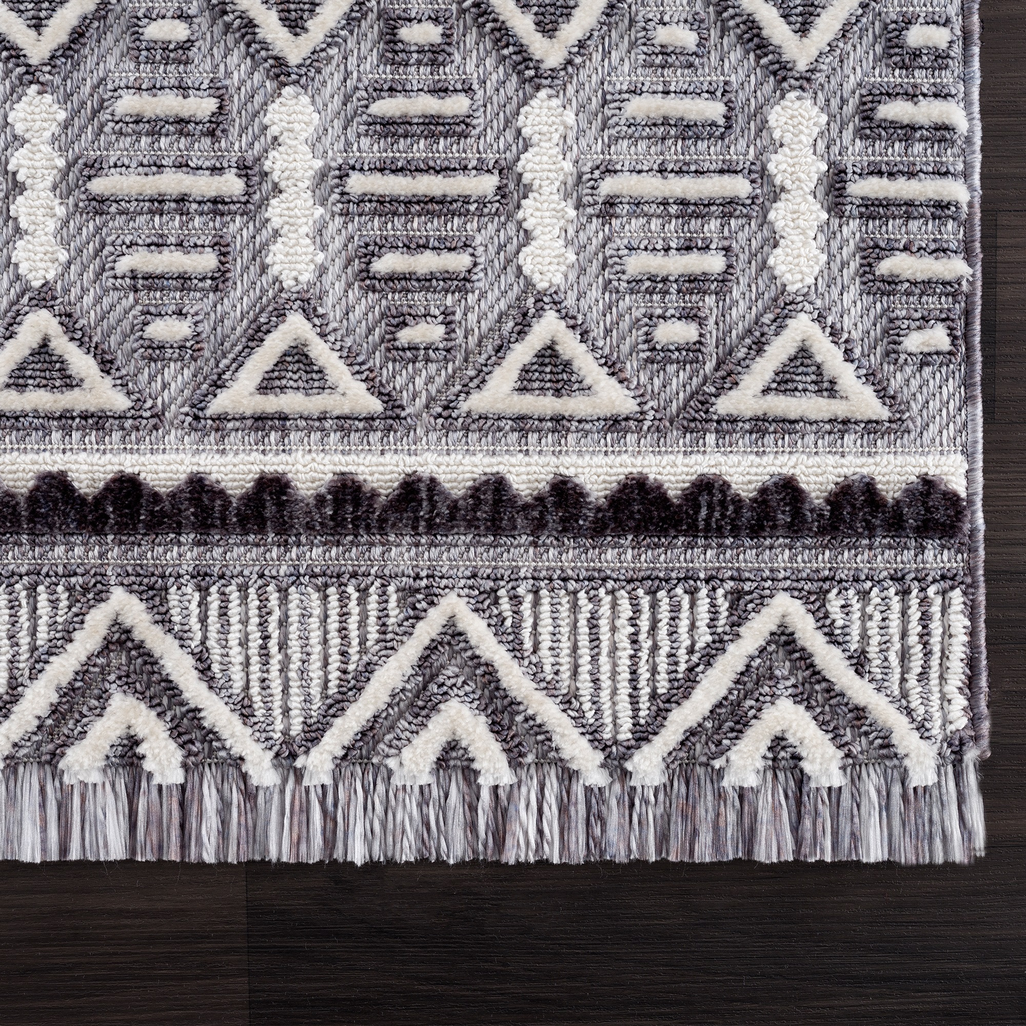 United Weavers Chelsea Lutz Grey Oversize Rug 7'10" x 10'6"