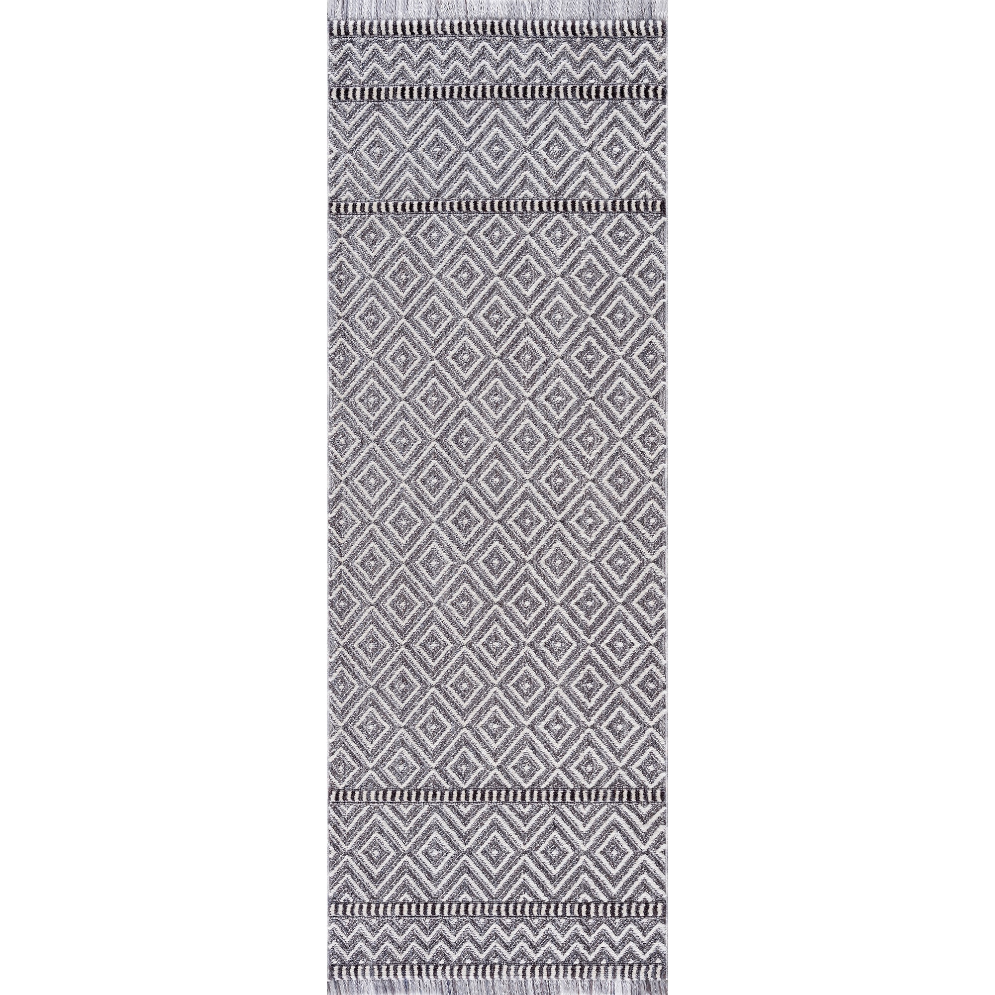 United Weavers Chelsea Houska Grey Runner Rug 2'7" x 7'2"
