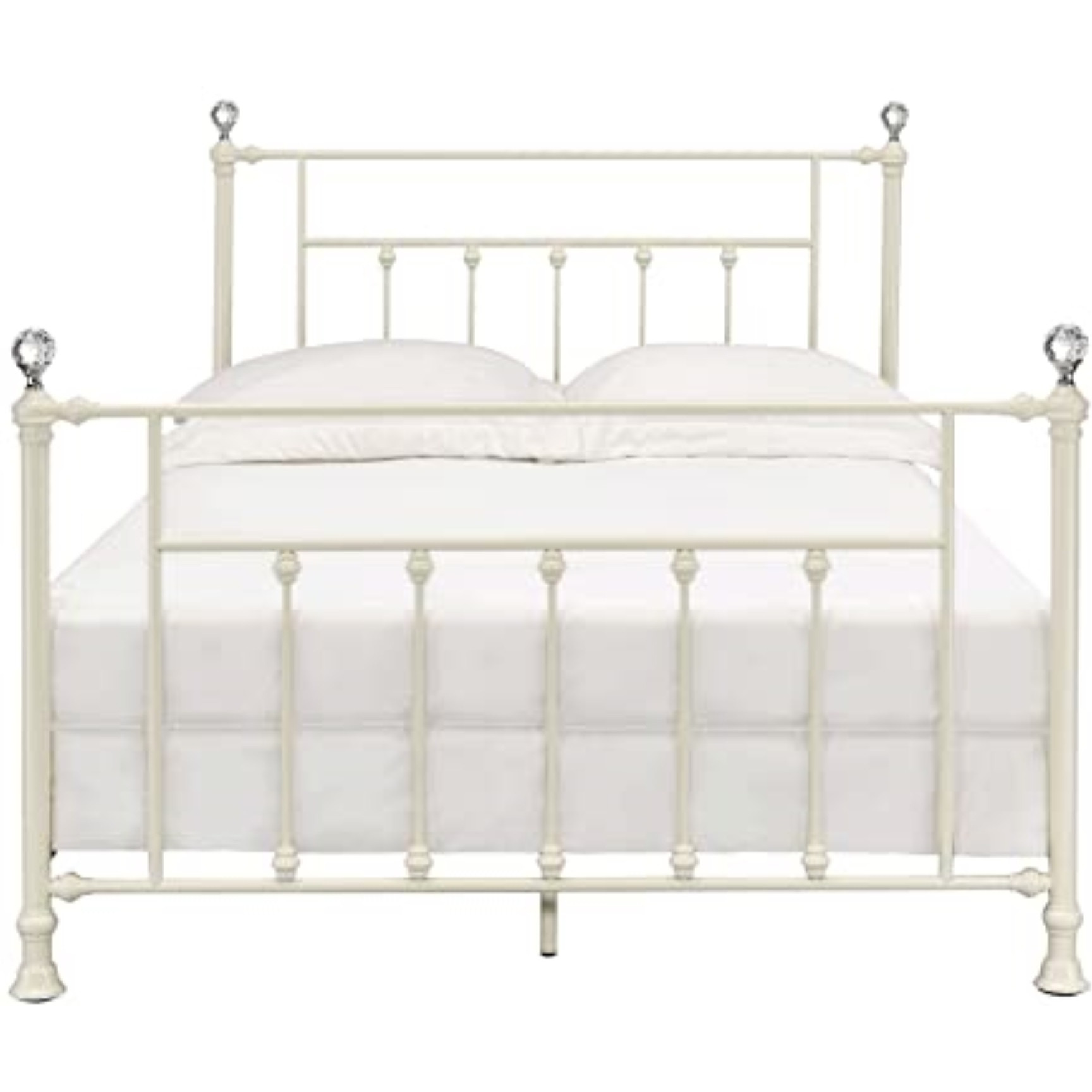 BD00133F - Full Bed, White Finish - Comet