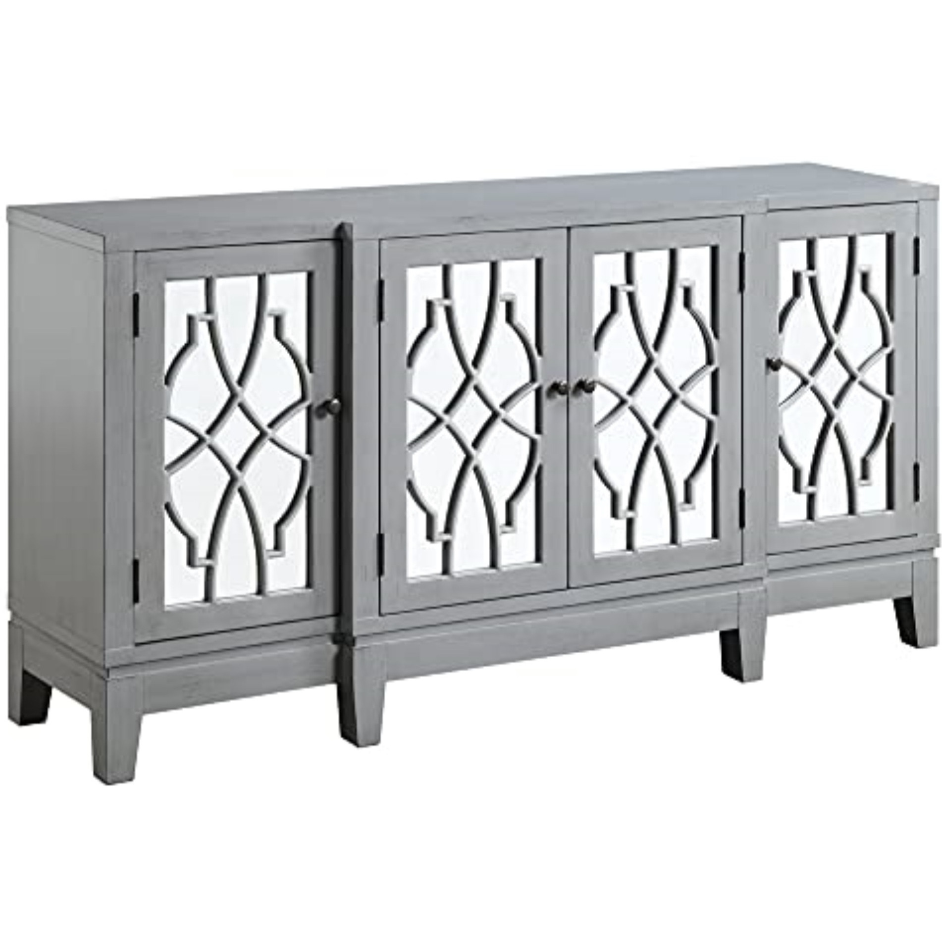 AC00196 - Console Table, Antique Gray Finish - Magdi