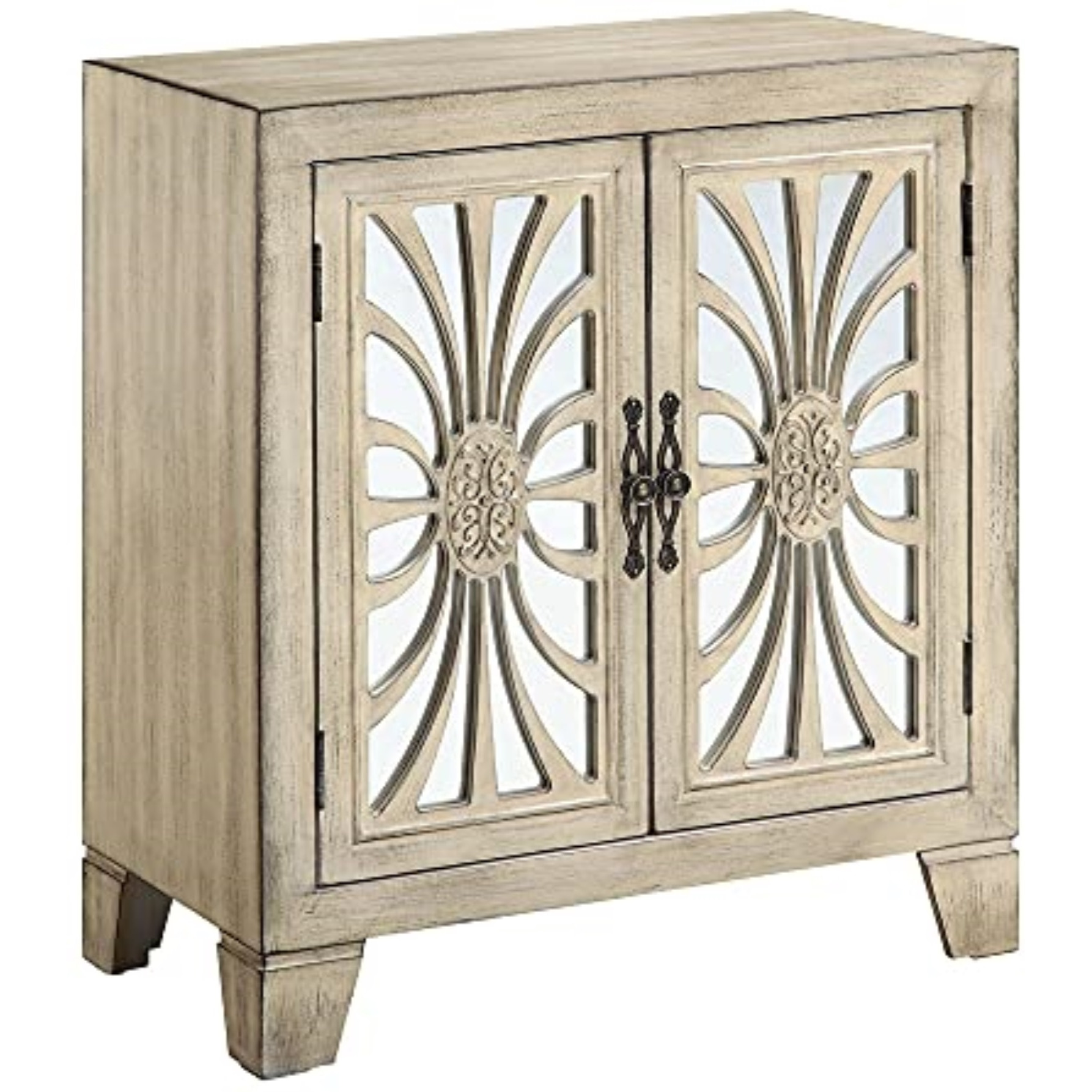 AC00197 - Console Table, Antique White Finish - Nalani