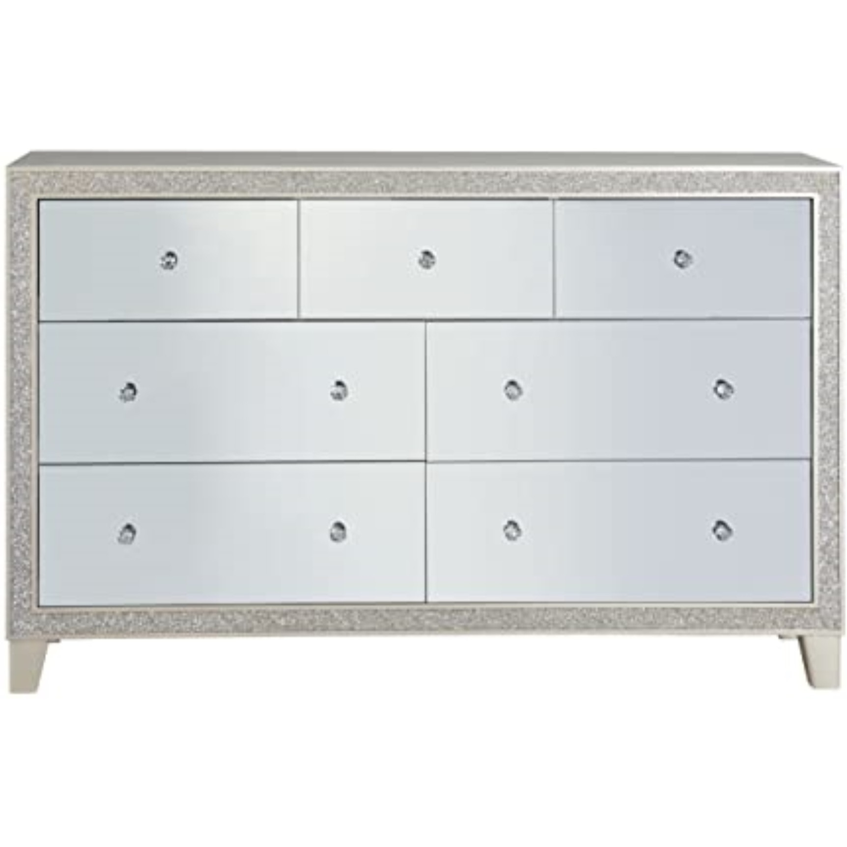 BD00246 - Dresser, Mirrored & Champagne Finish - Sliverfluff