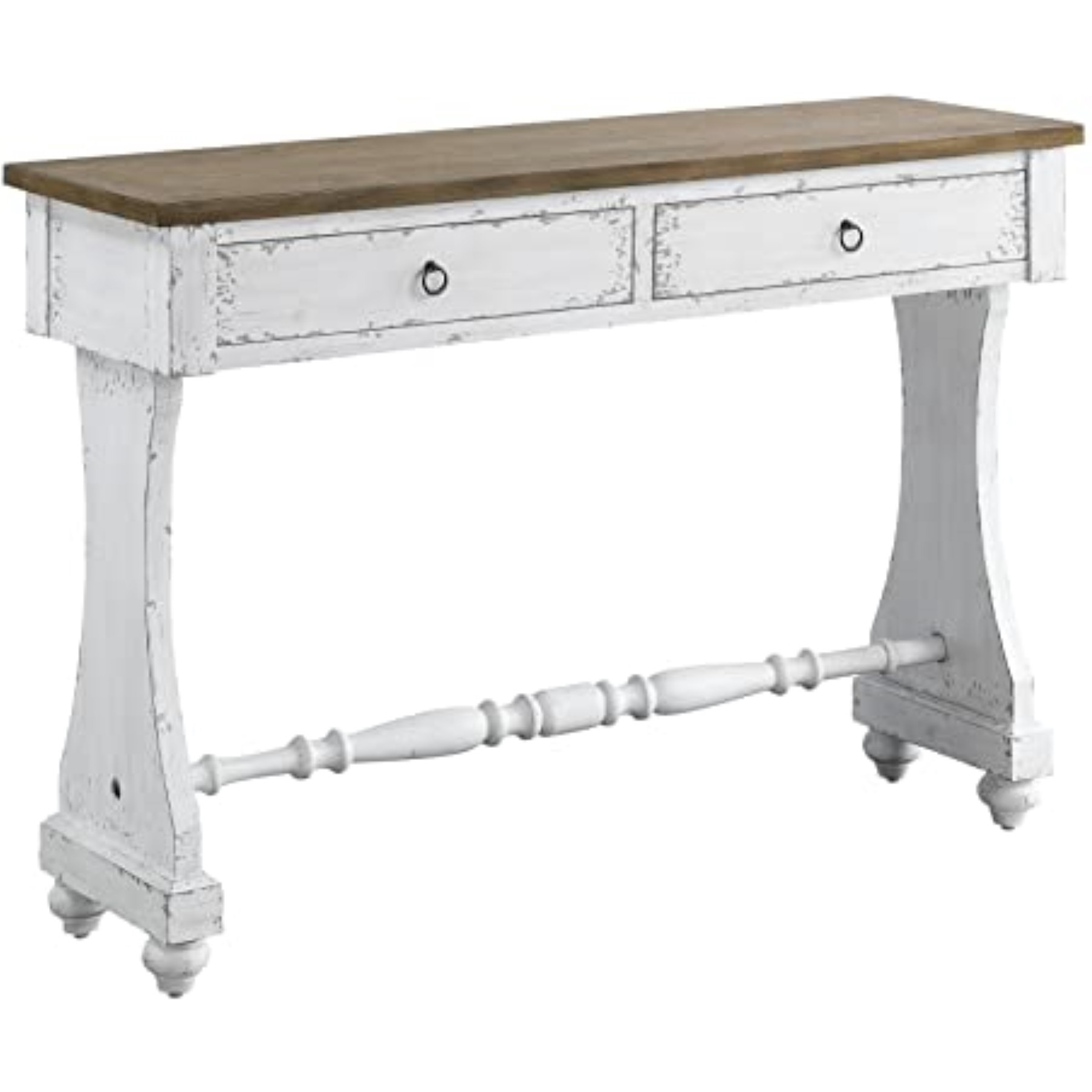 AC00281 - Console Table, Antique White Finish - Carminda