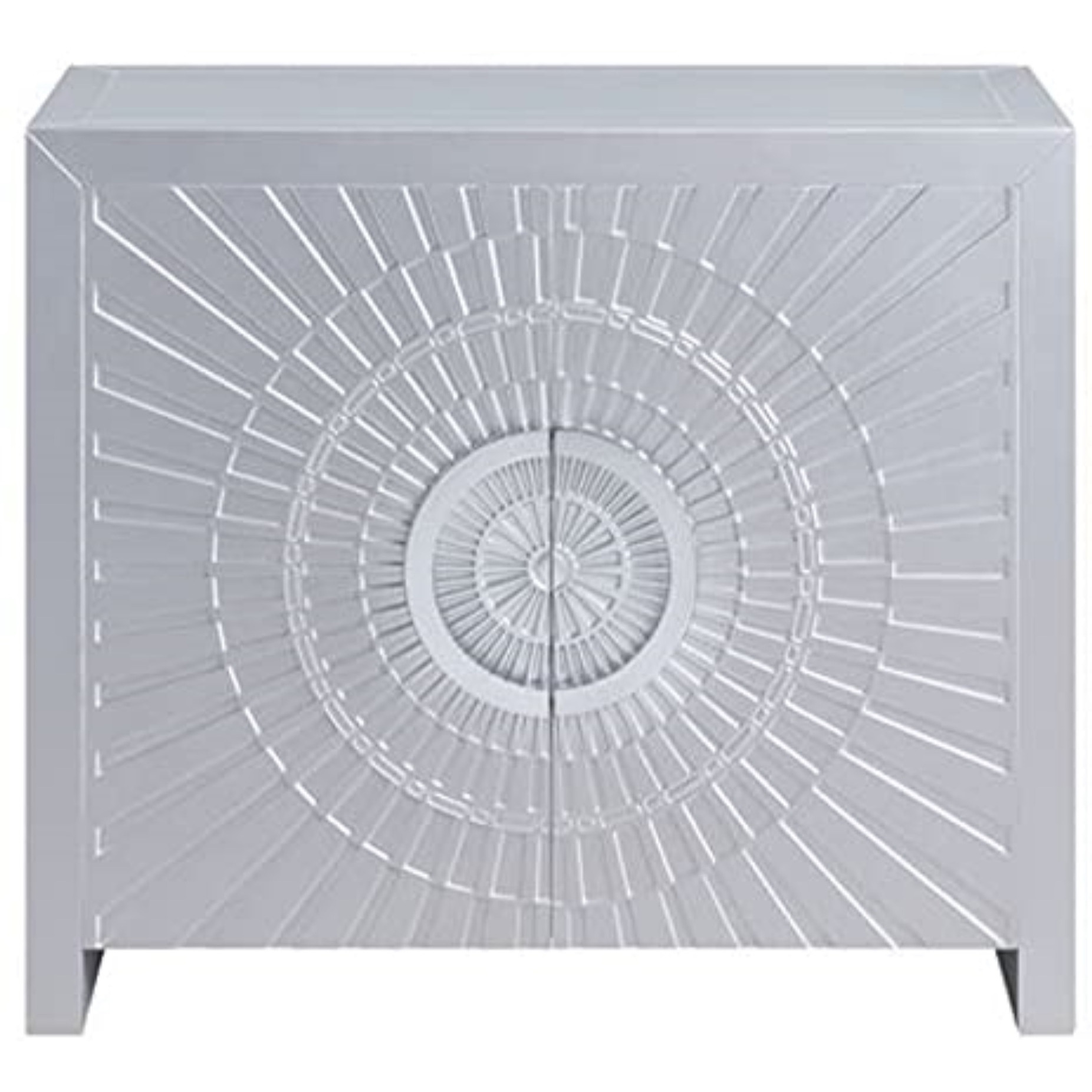 AC00282 - Console Table, Platinum Finish - Cicero