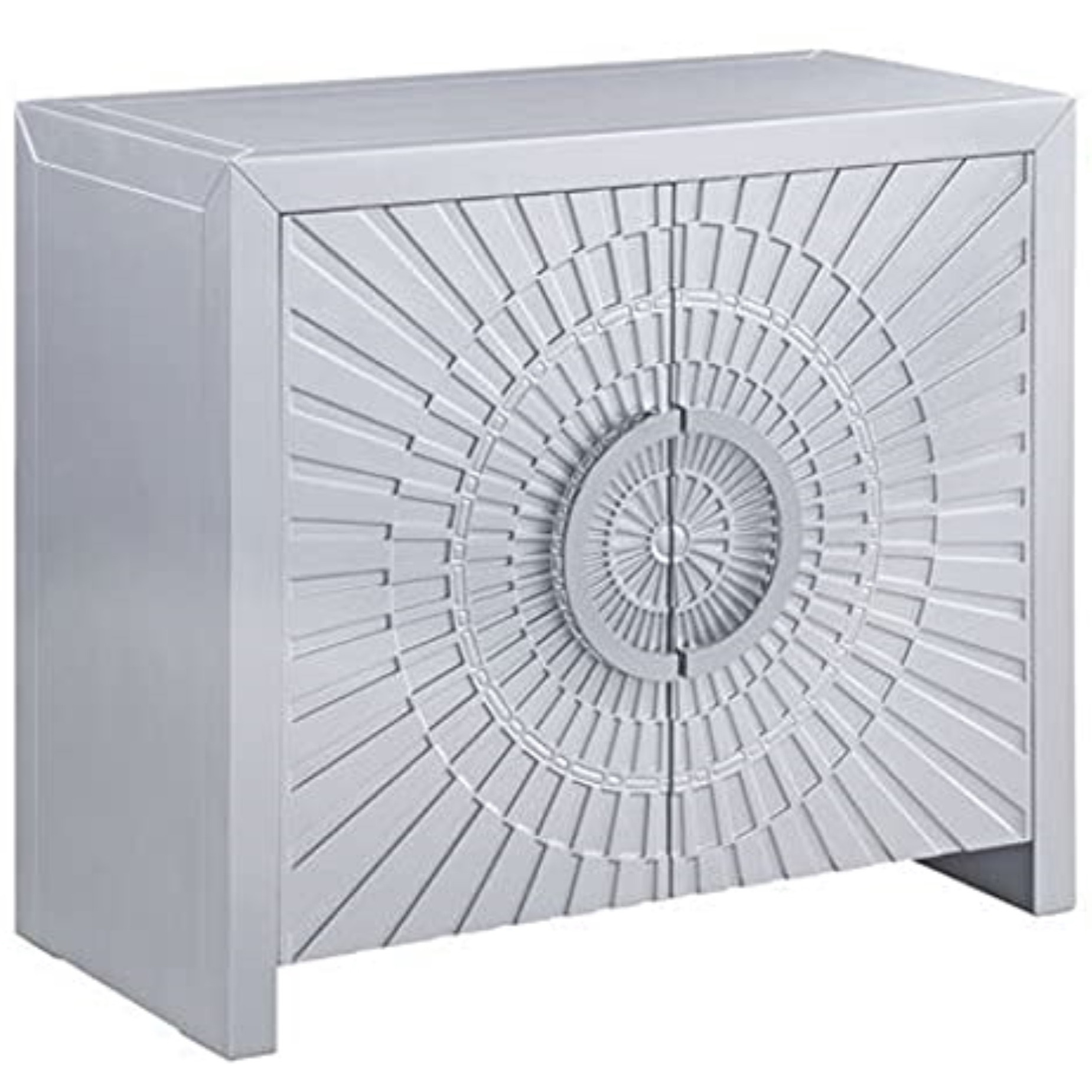 AC00282 - Console Table, Platinum Finish - Cicero