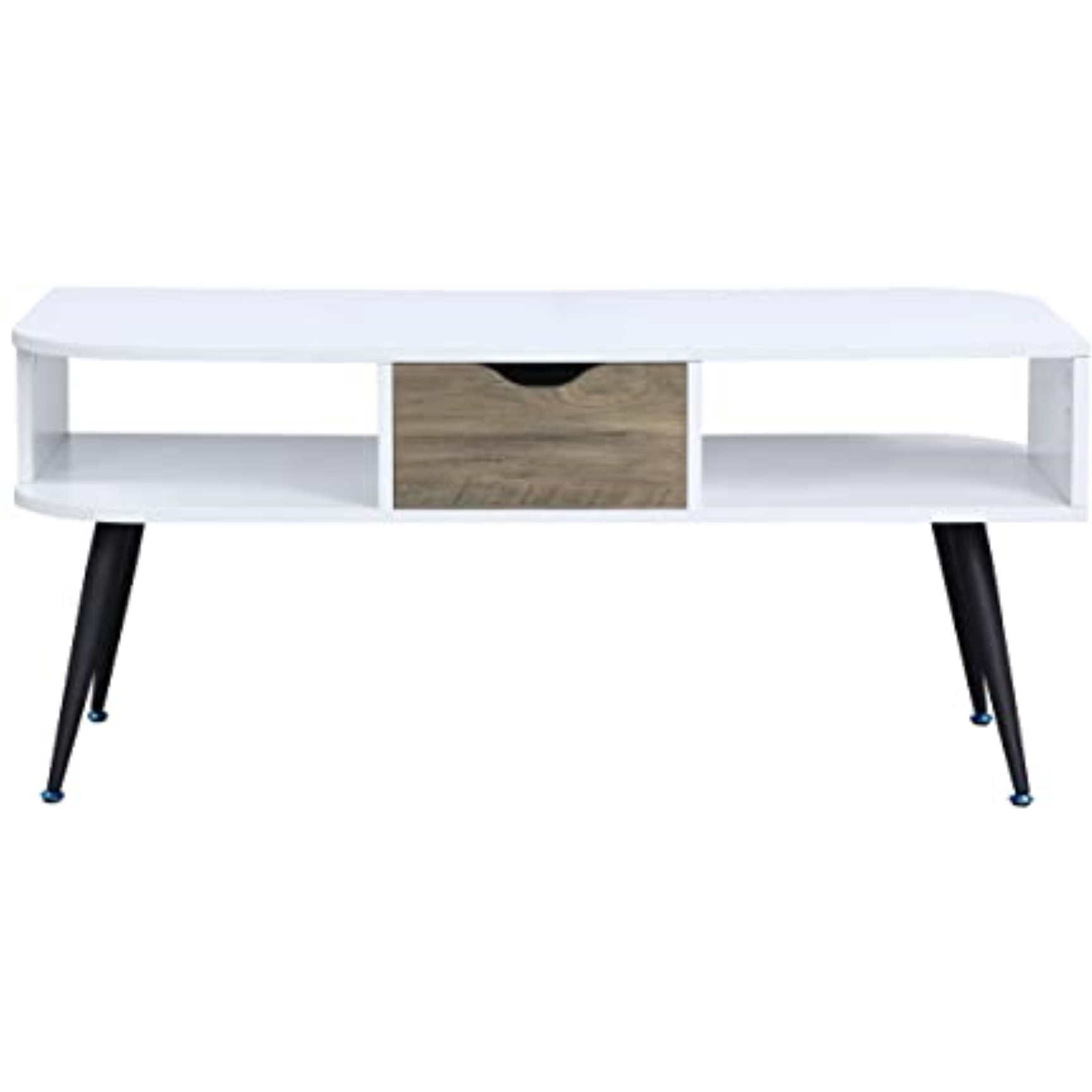 LV00322 - Coffee Table, White & Black Finish - Halima