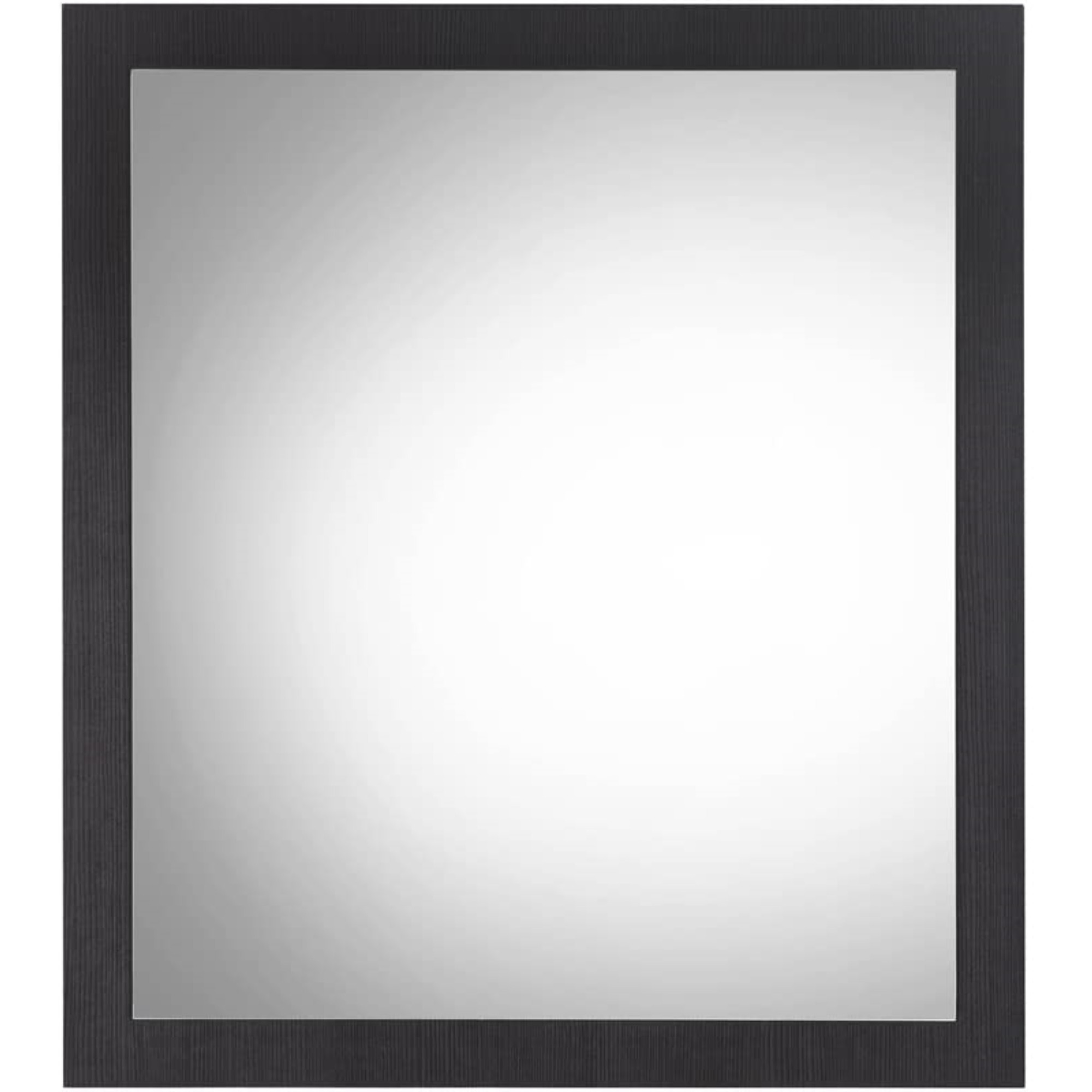 BD00547 - Mirror, Walnut & Black Finish - Eos