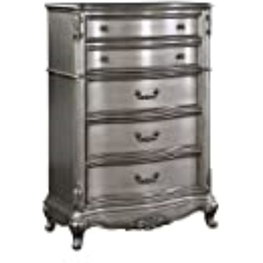 BD00607 - Chest, Antique Platinum Finish - Ausonia