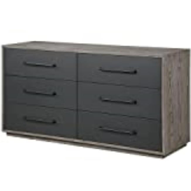 BD00614 - Dresser, Gray Oak Finish - Estevon