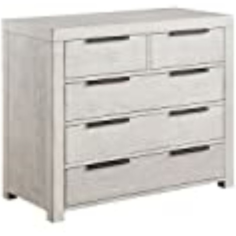 BD00617 - Chest, Weathered White Finish - Celerina