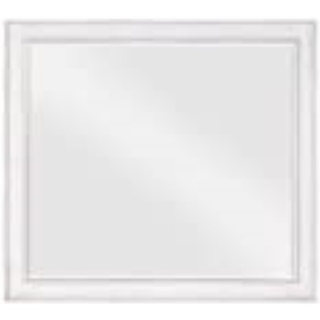 BD00662 - Mirror, Rustic Gray & Weathered White Finish - Katia