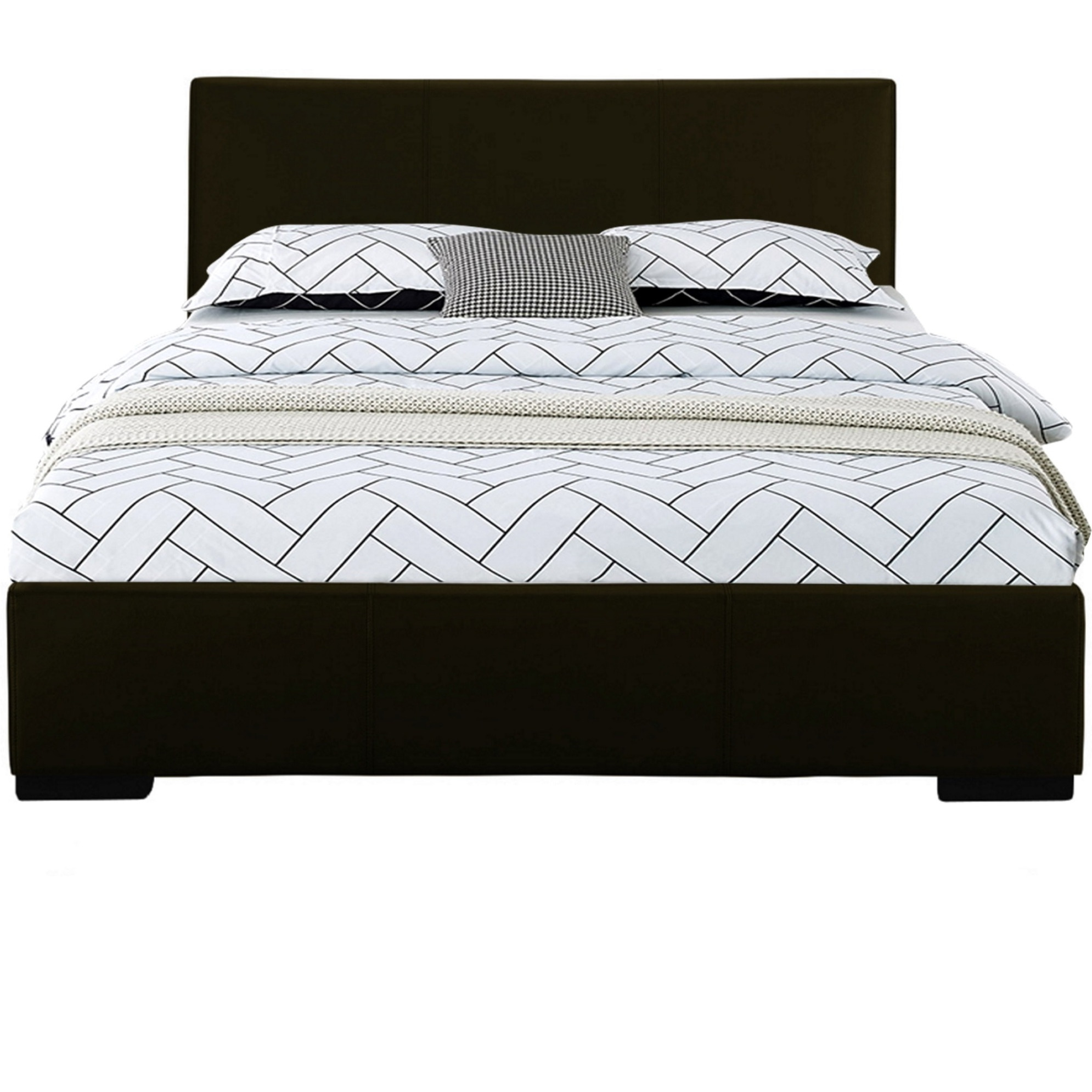 Abbey Platform Bed, Black, King