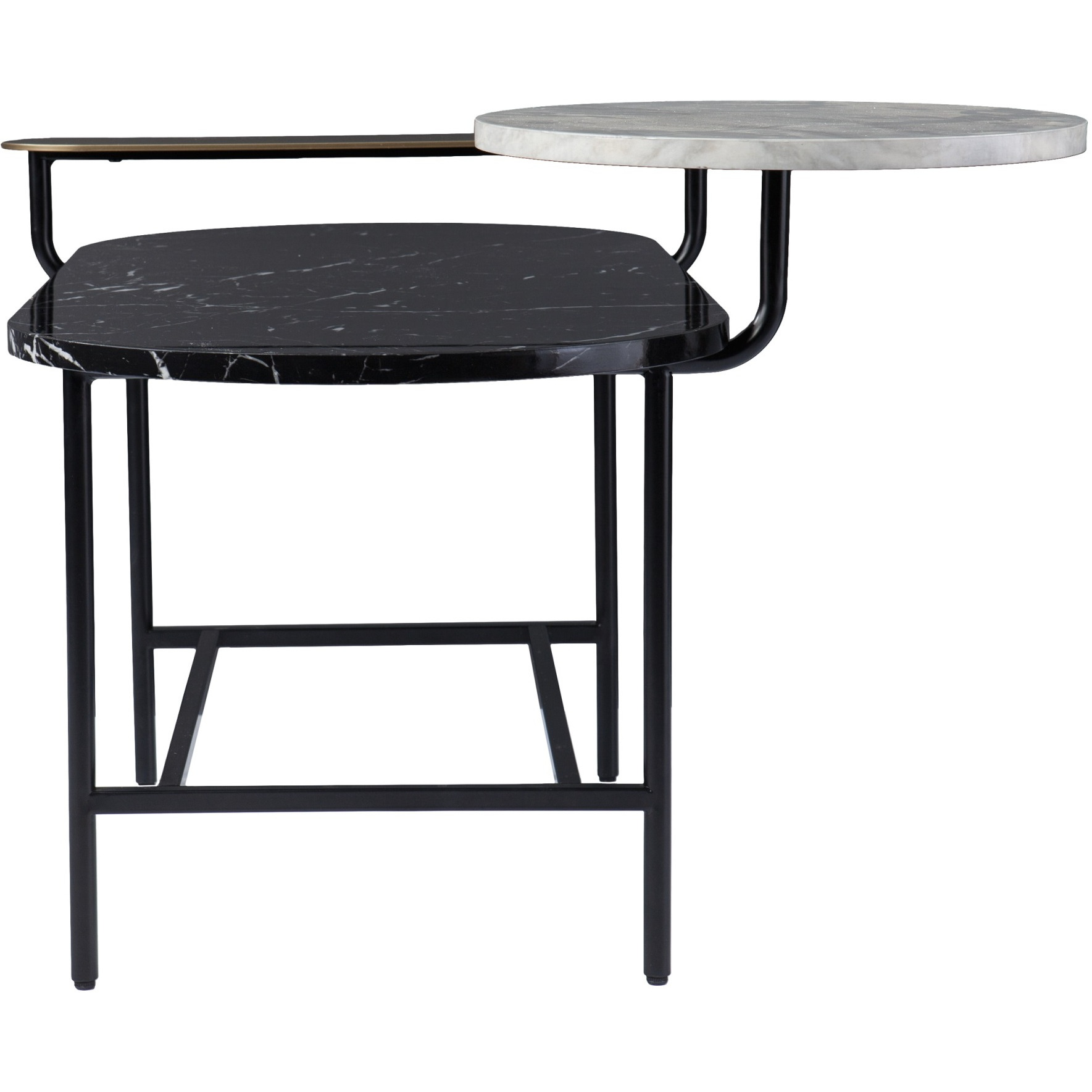 Arcklid Faux Marble Cocktail Table w/ Storage