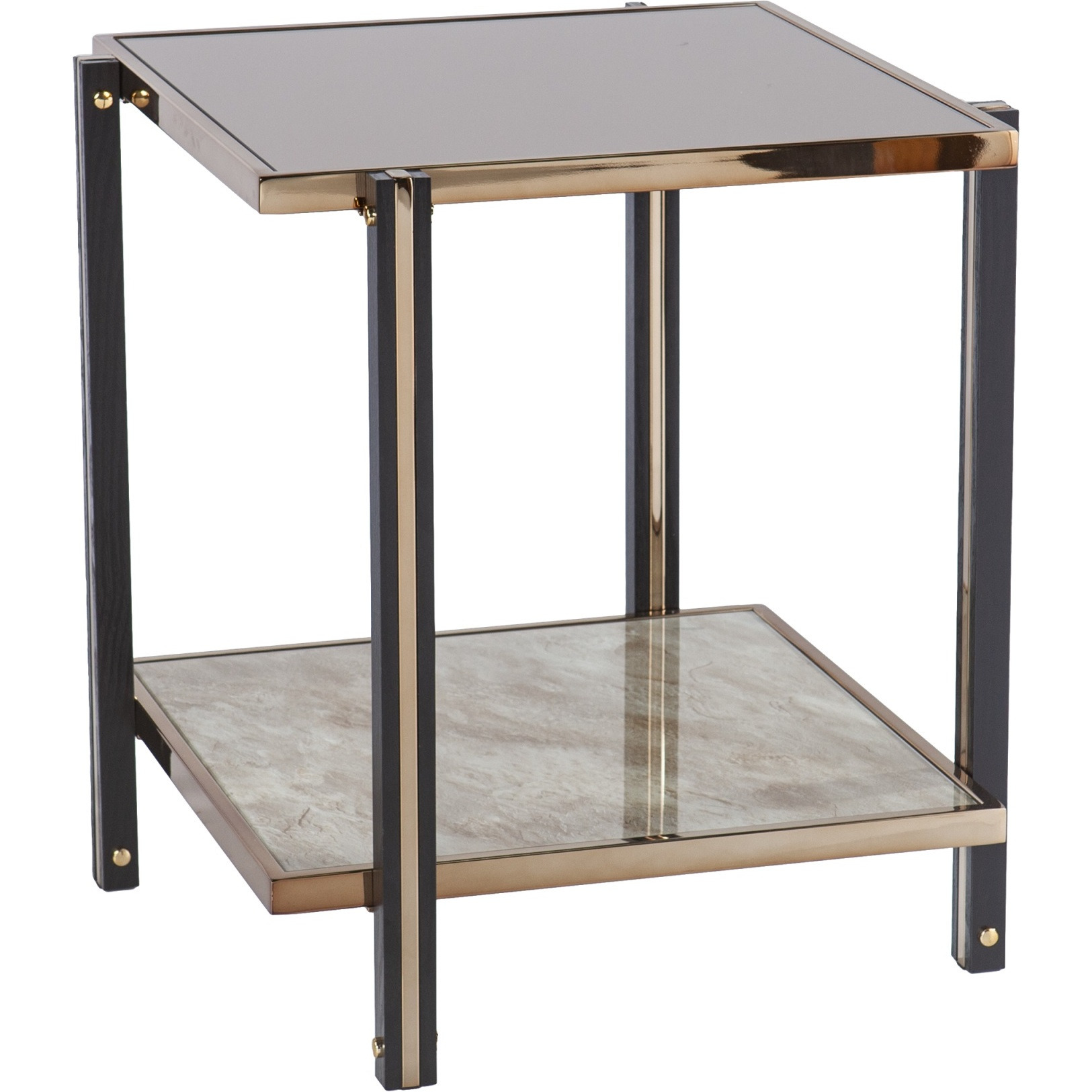 Thornsett End Table w/ Mirrored Top