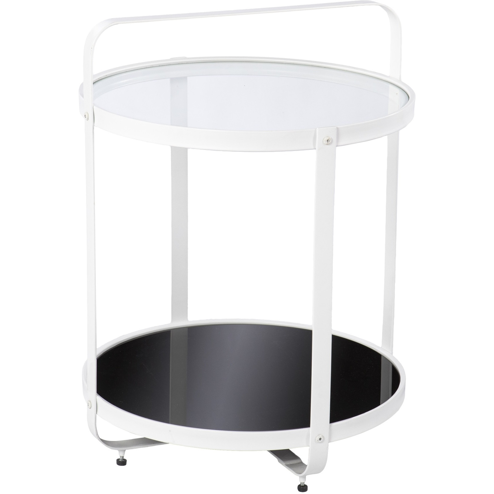 Vimmerly Glass-Top End Table