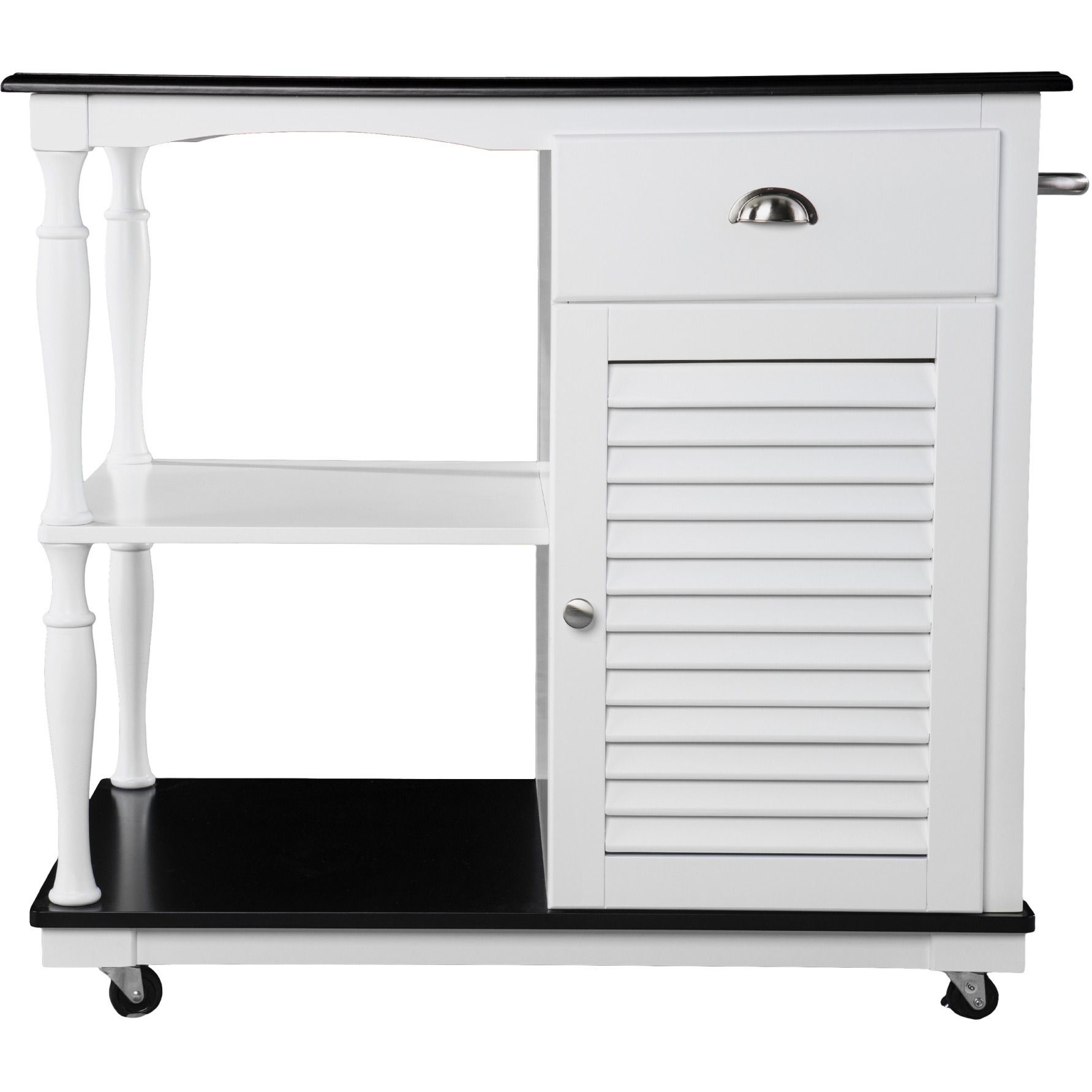 Muxlow Rolling Kitchen Island w/ Storage