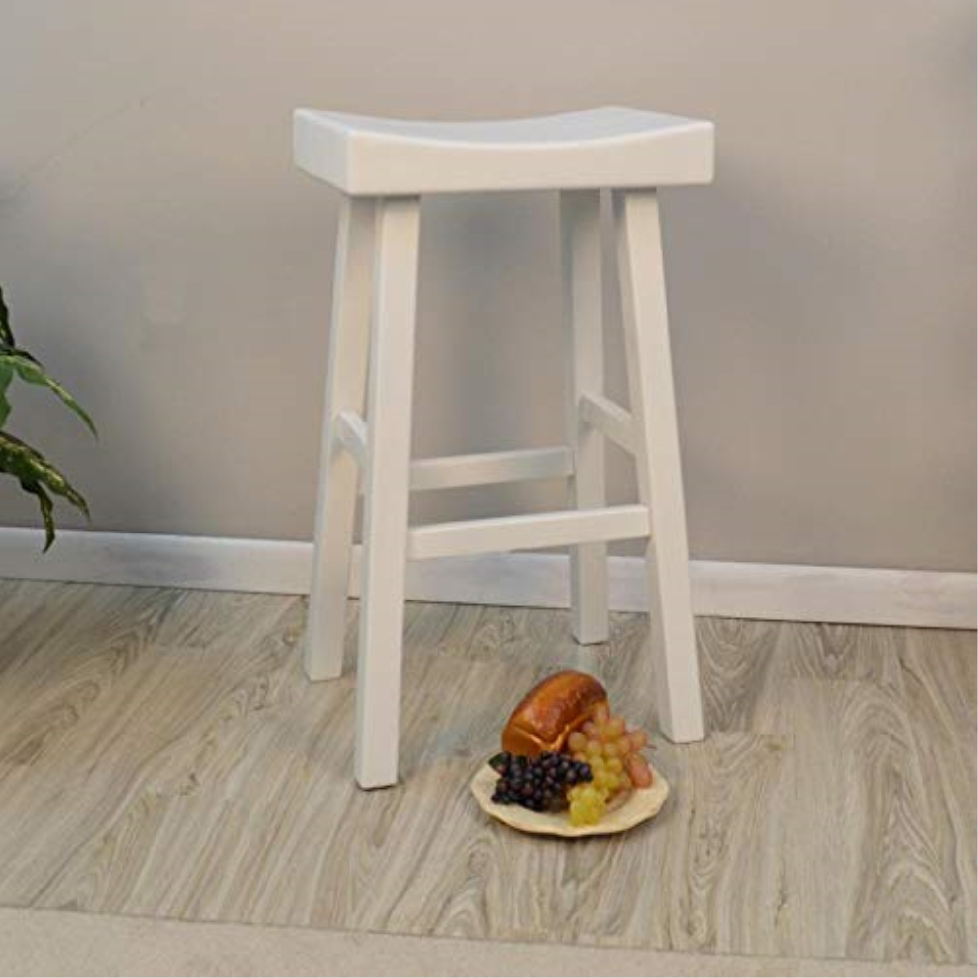Cafe Saddle Stool 30&quotH