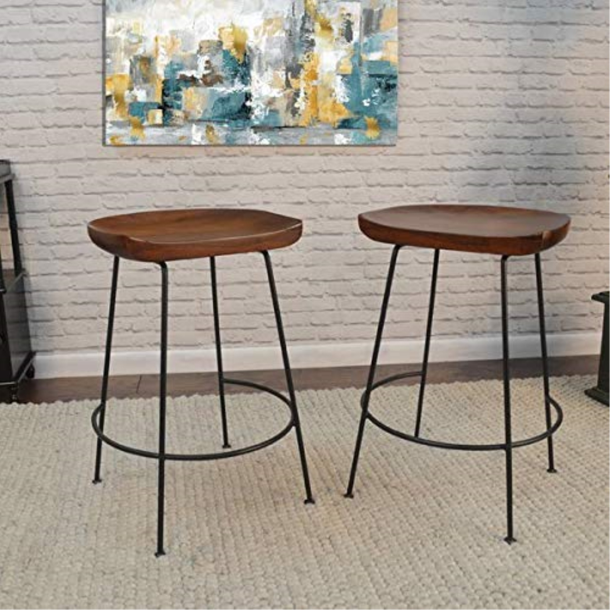 Karlie Counter Stool Pair