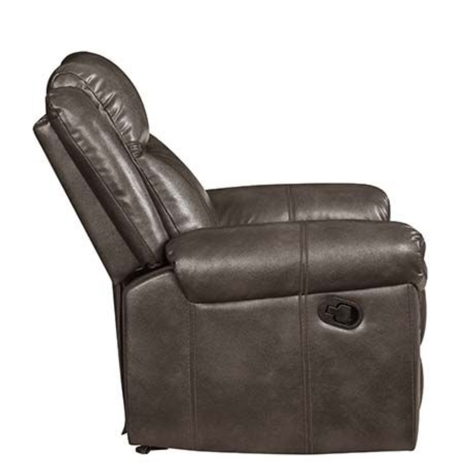 ACME Lydia Motion Loveseat w/Console, Brown Leather Aire
