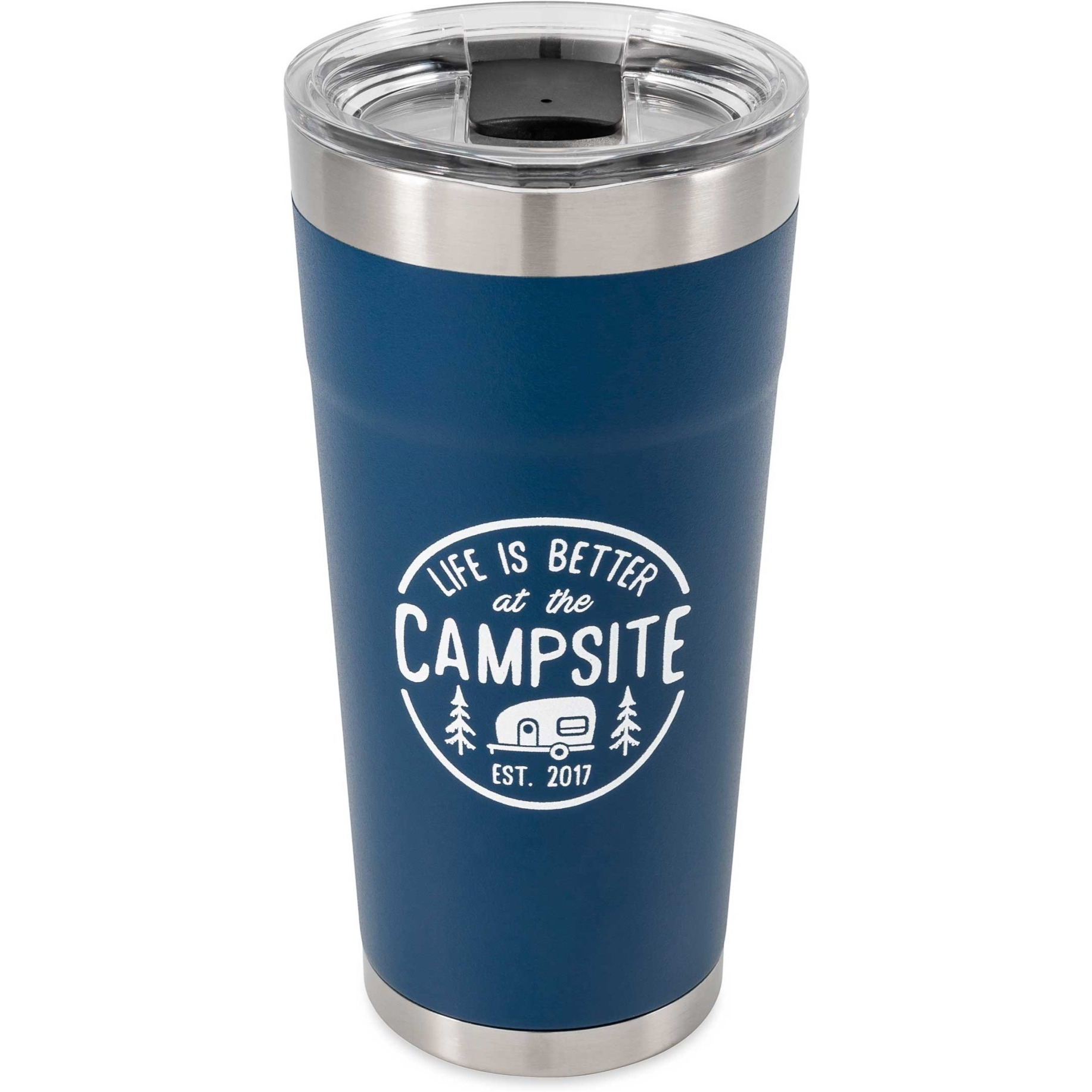 Camco 53323 LIBATC Tumbler - 20 oz., Navy