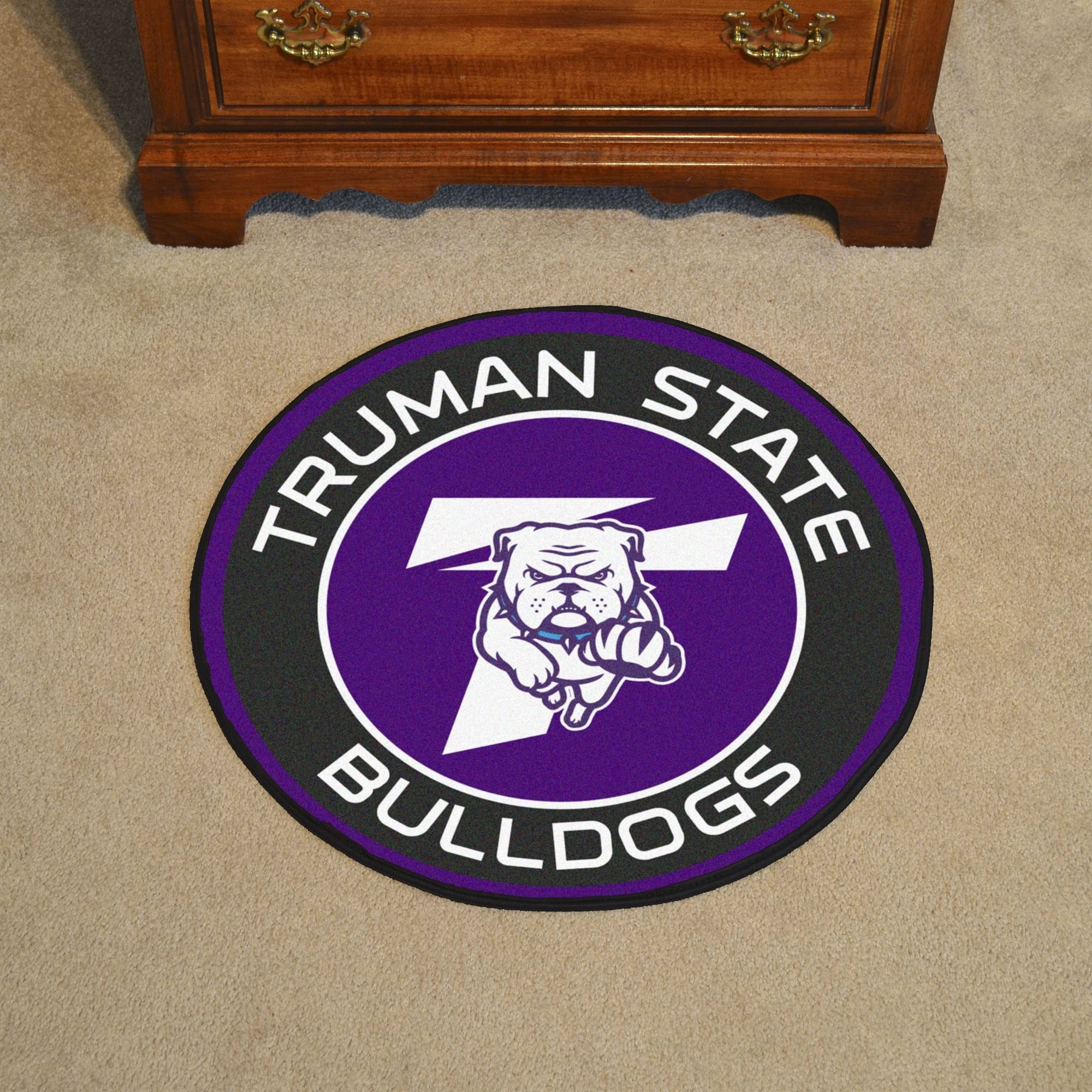 Truman State Roundel Rug - 27in. Diameter