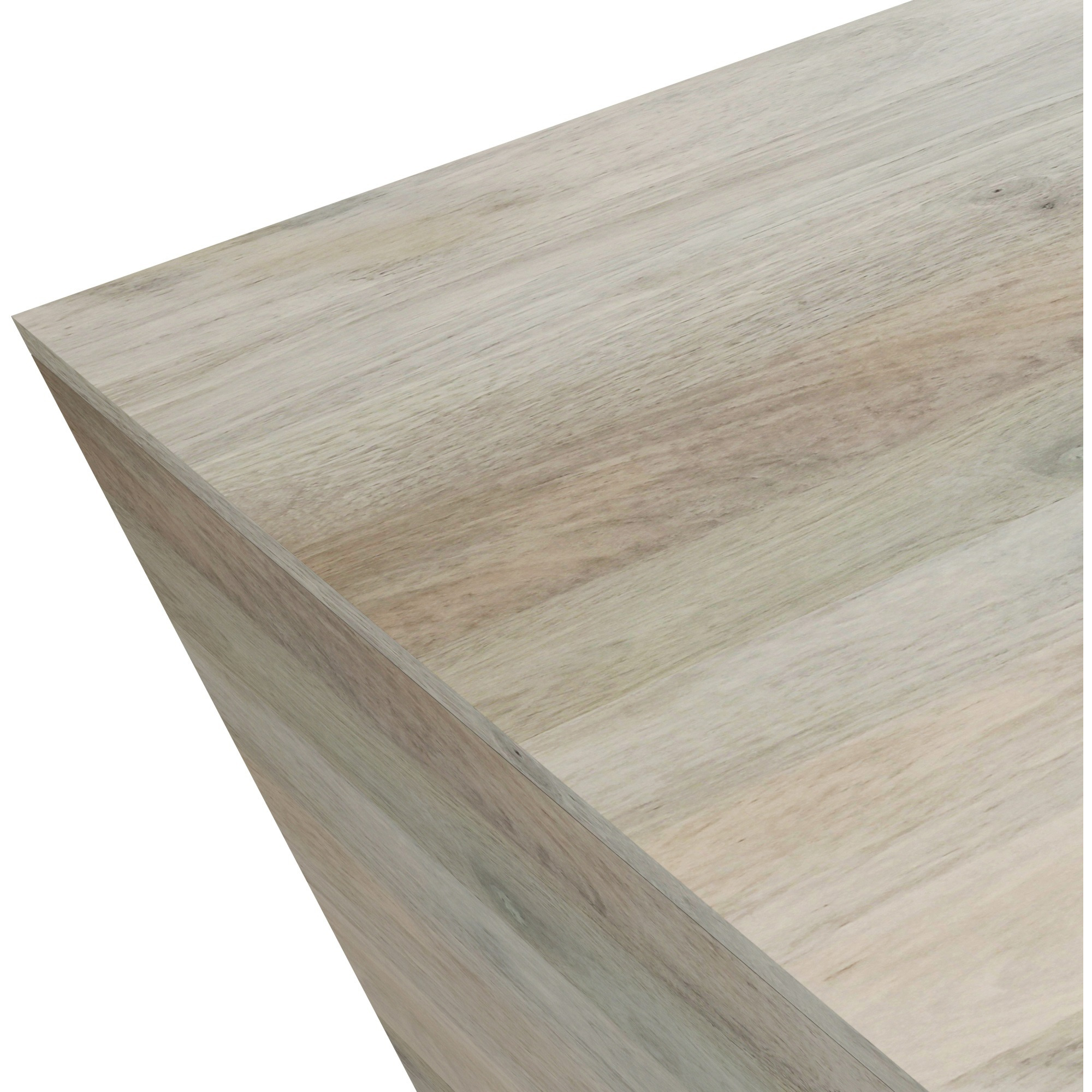 Abba SOLID MANGO WOOD  Square Coffee Table in White Wash