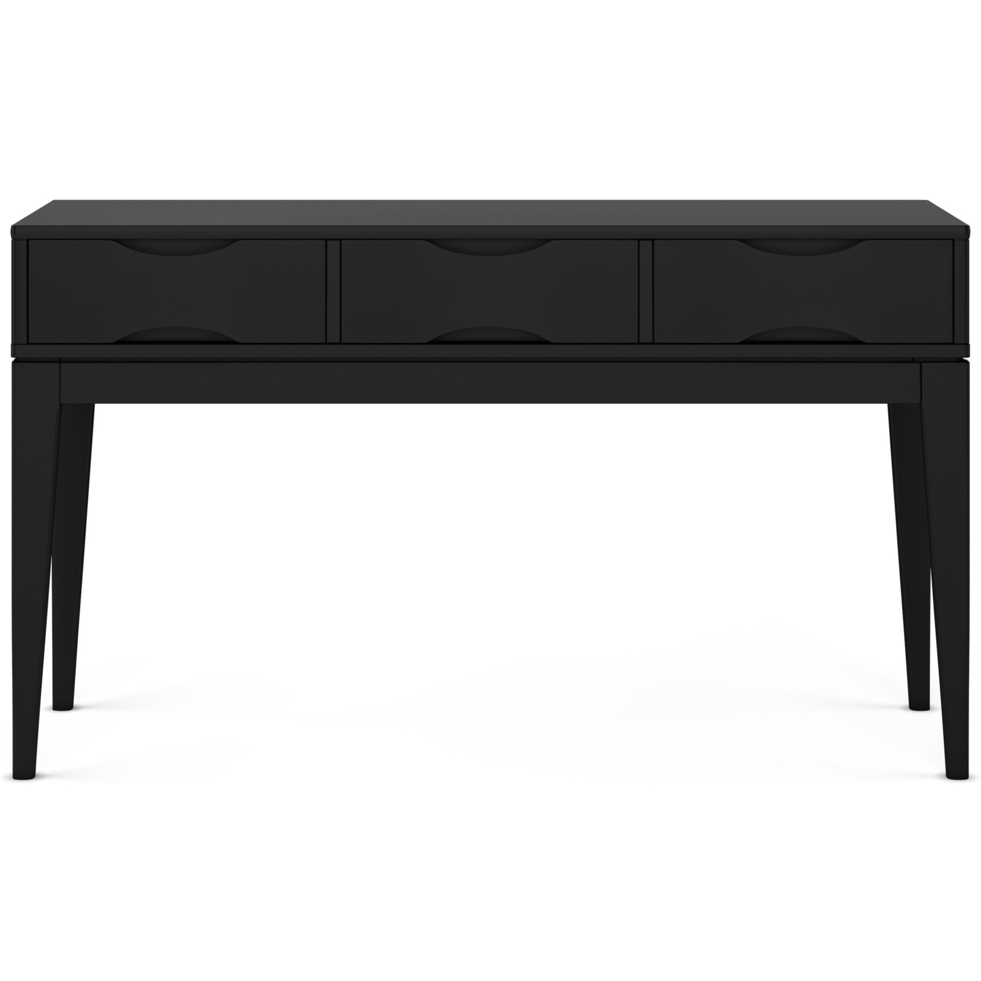 Harper SOLID HARDWOOD Console Sofa Table in Black