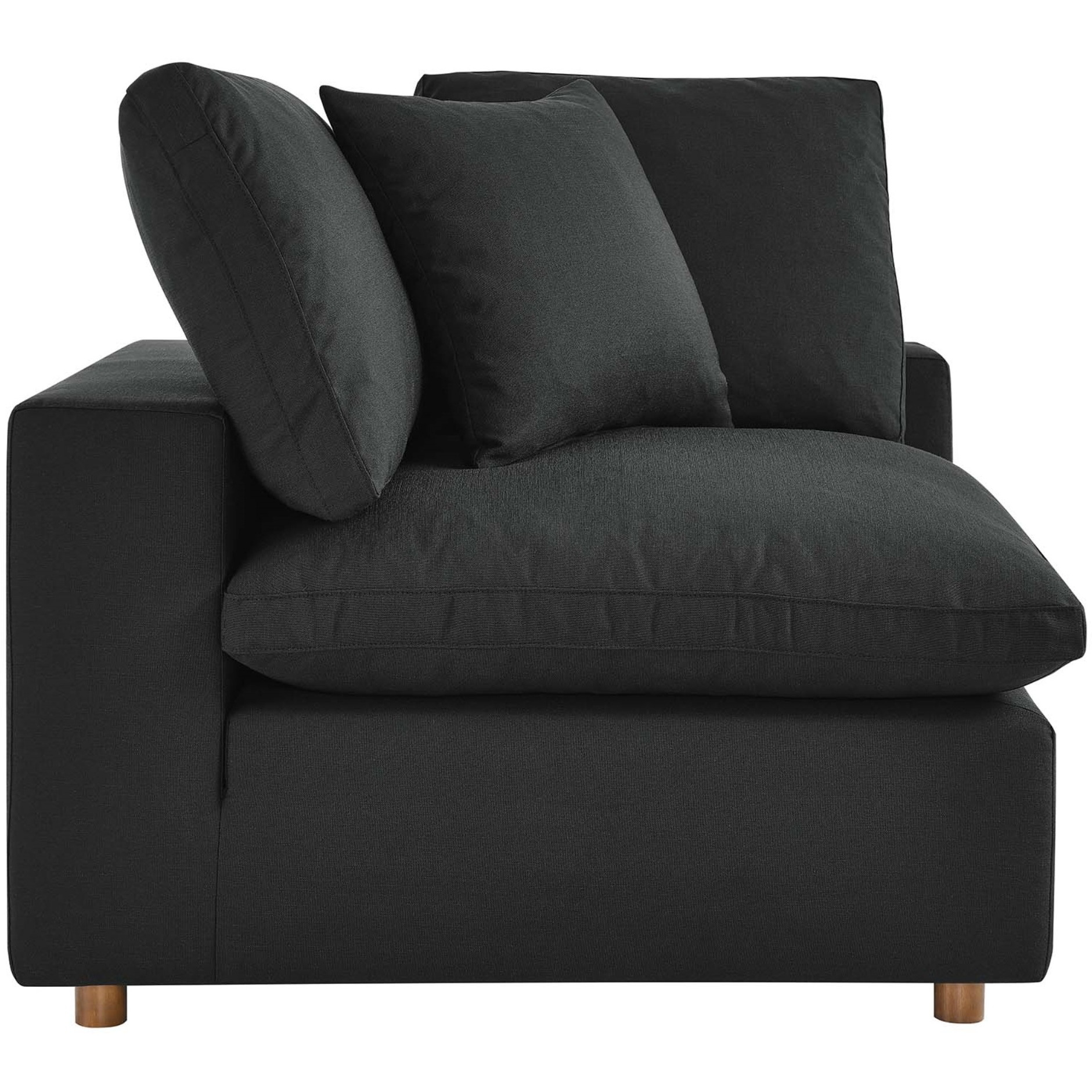 Commix Down Filled Overstuffed Corner Chair