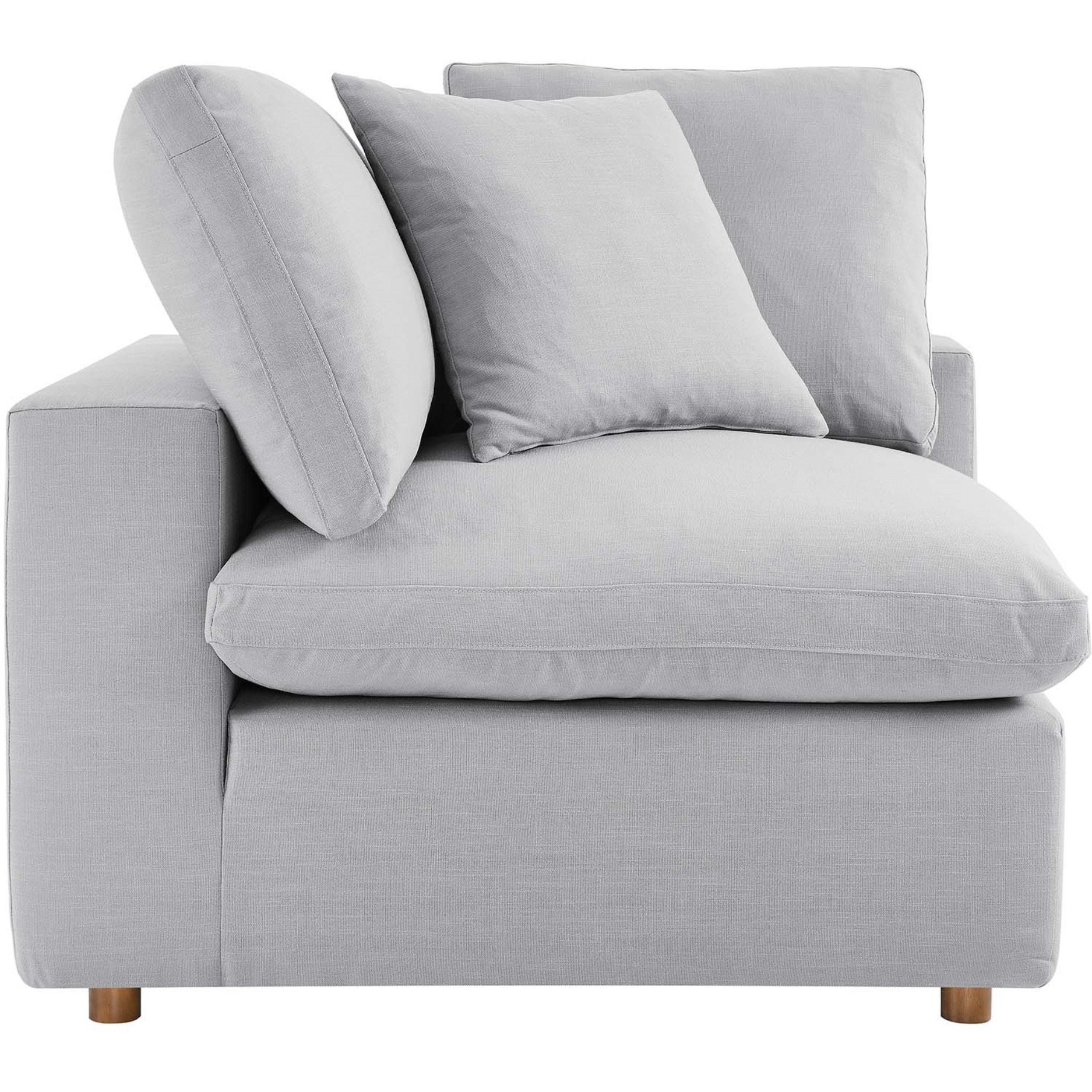 Commix Down Filled Overstuffed Corner Chair