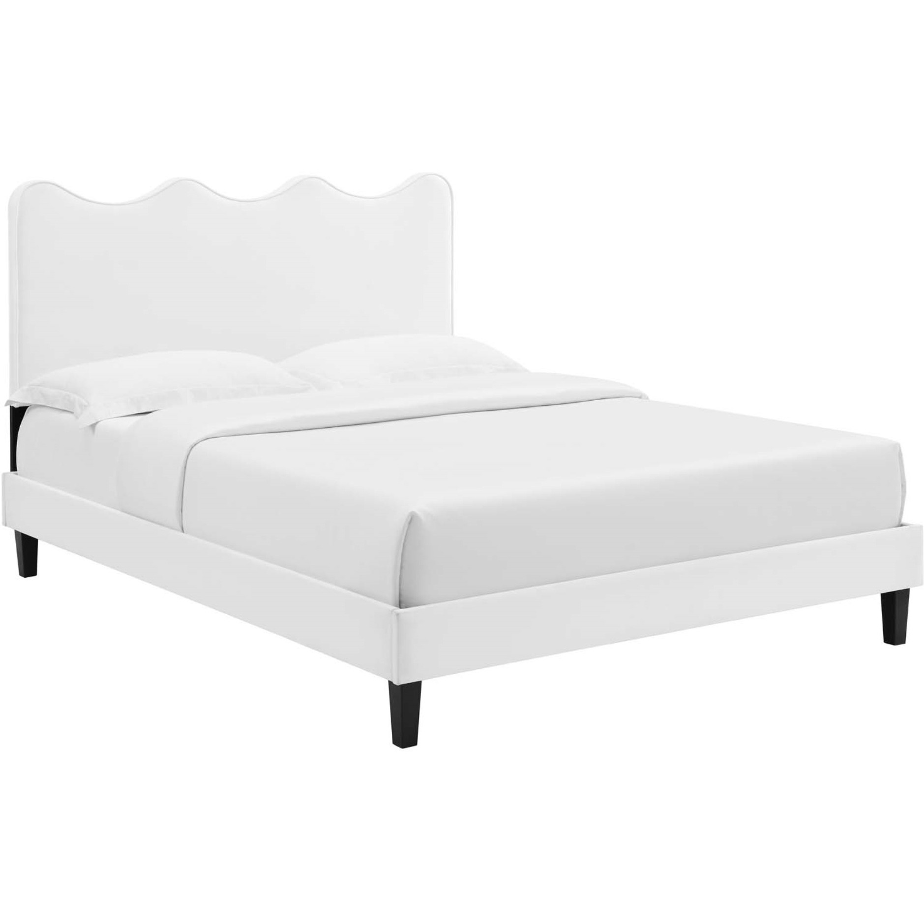 Current Performance Velvet Full Platform Bed