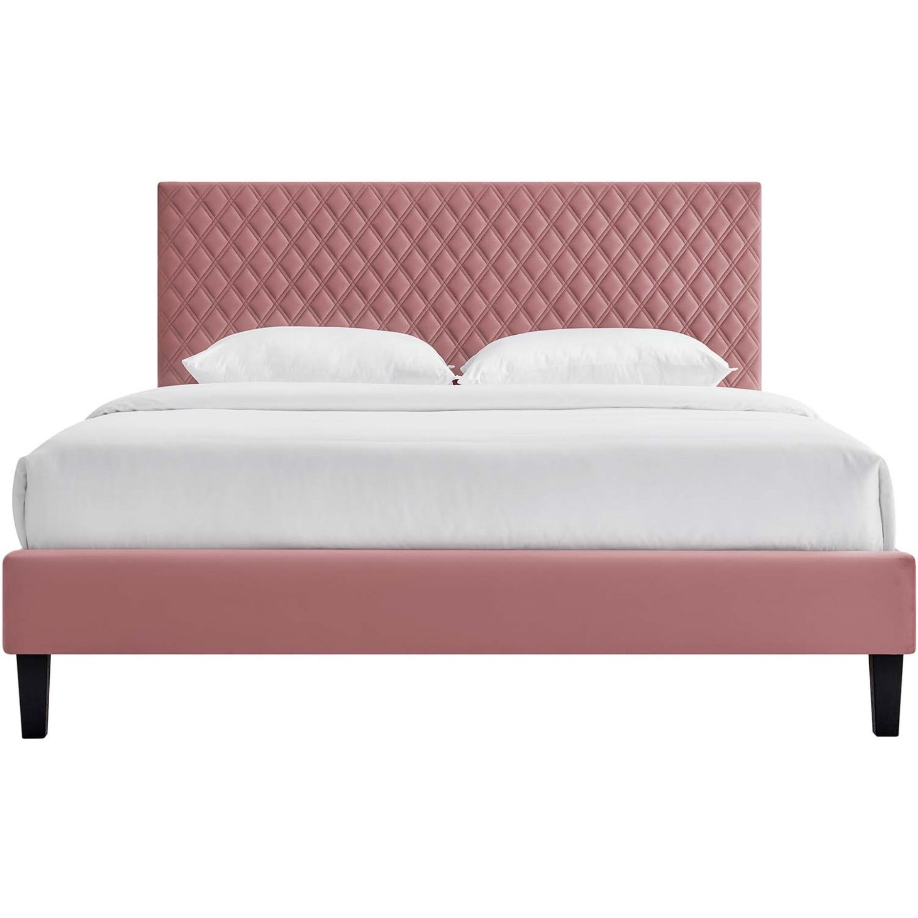 Garcelle Performance Velvet King Platform Bed