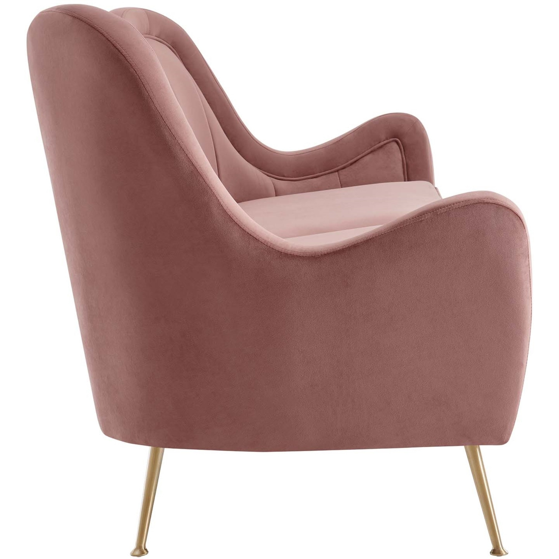 Cheshire Channel Tufted Performance Velvet Sofa