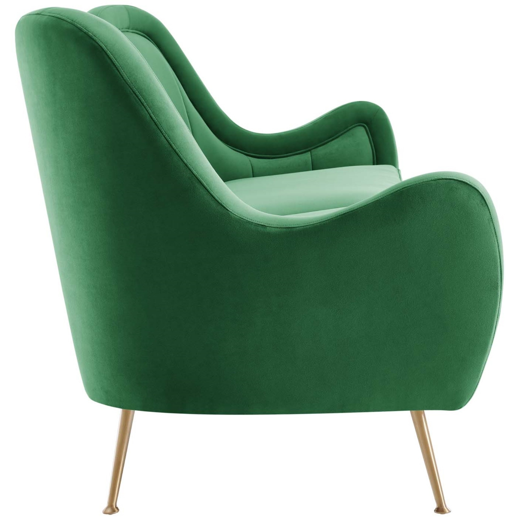 Cheshire Channel Tufted Performance Velvet Sofa
