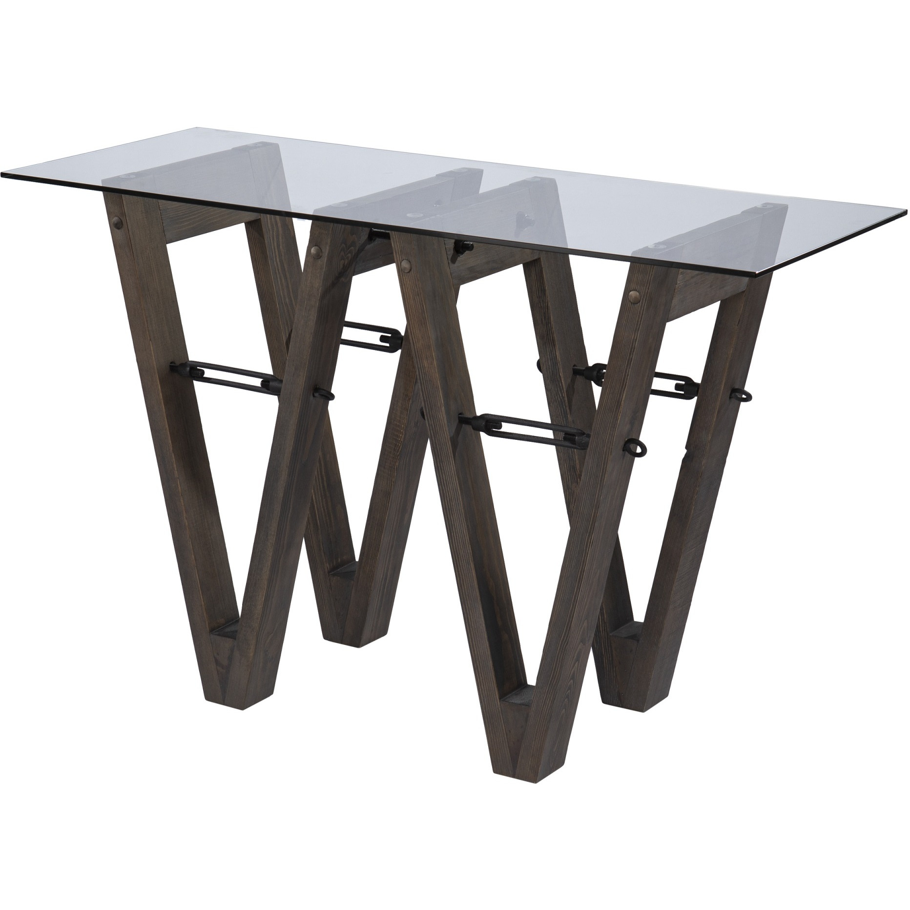 Garrinston Reclaimed Wood Console Table