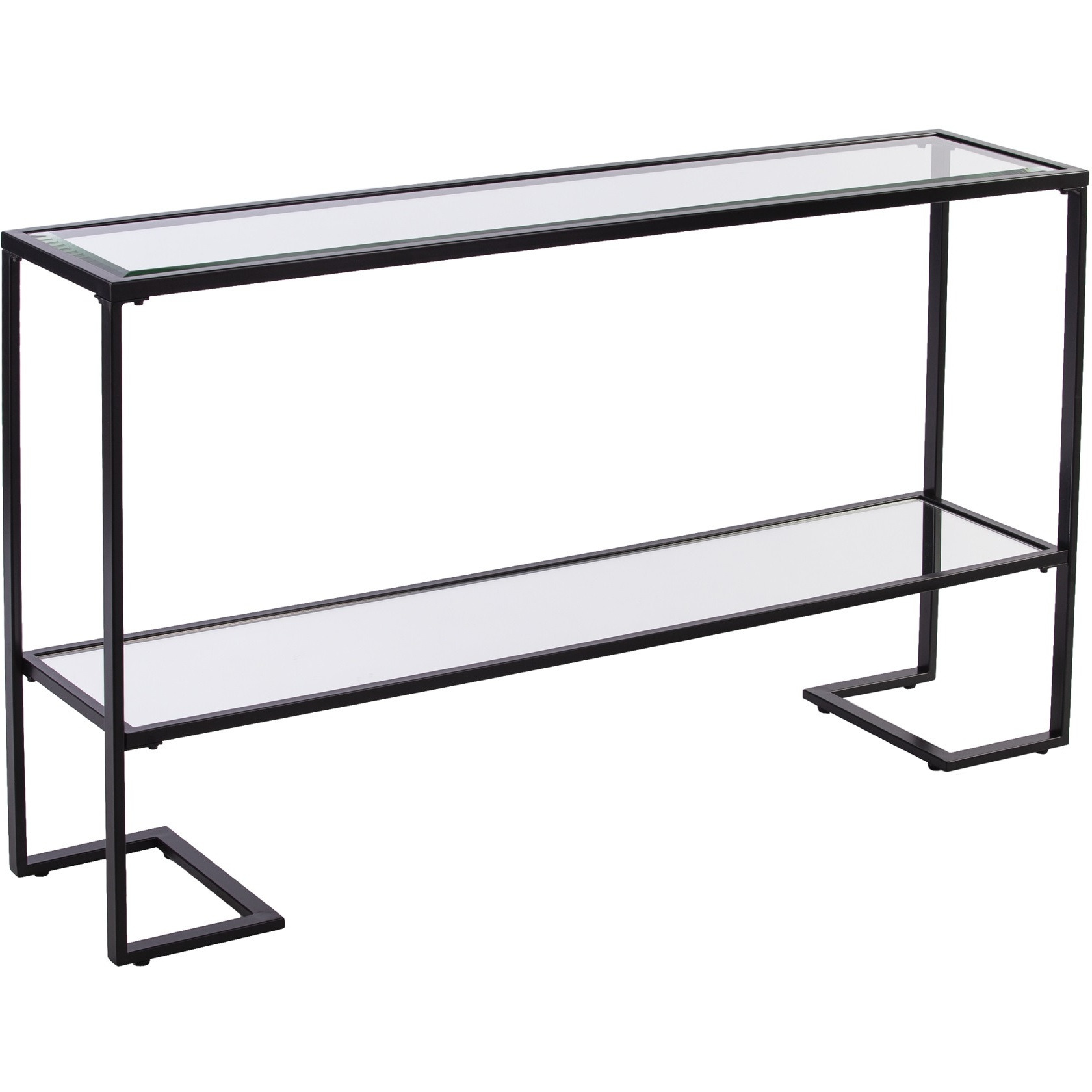 Horten Glam Narrow Console Table - Black