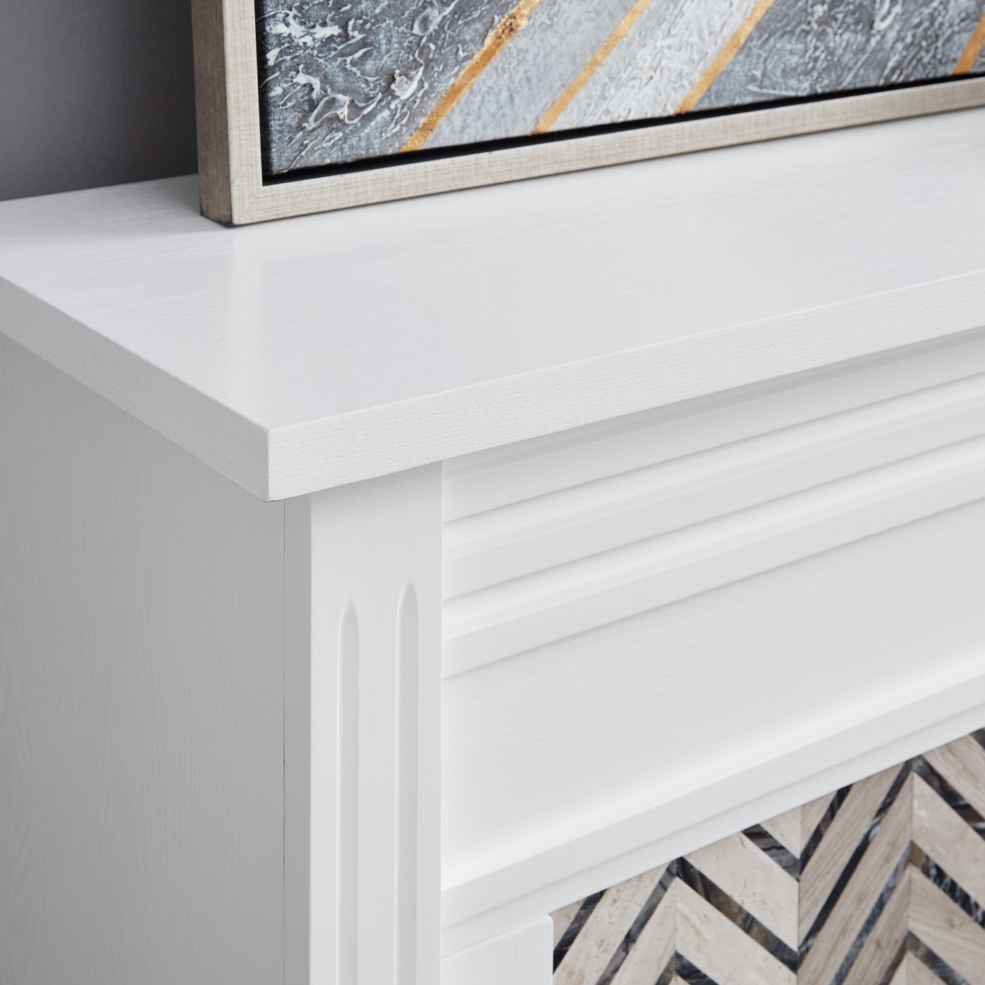 Hebbington Tiled Fireplace