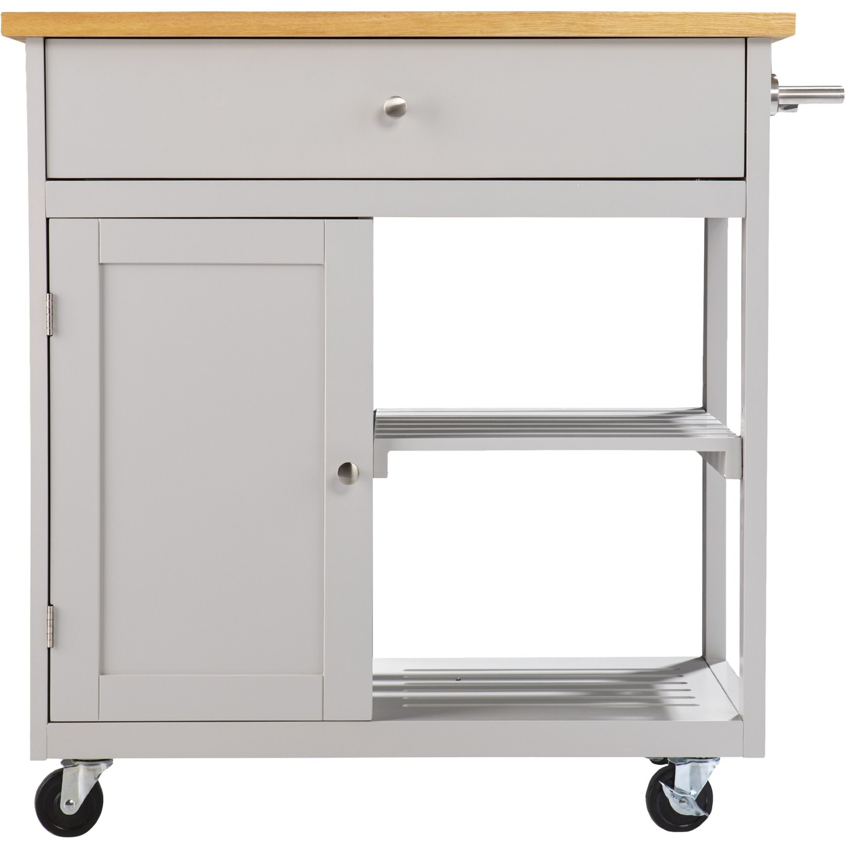 Rolling Kitchen Island with Storage