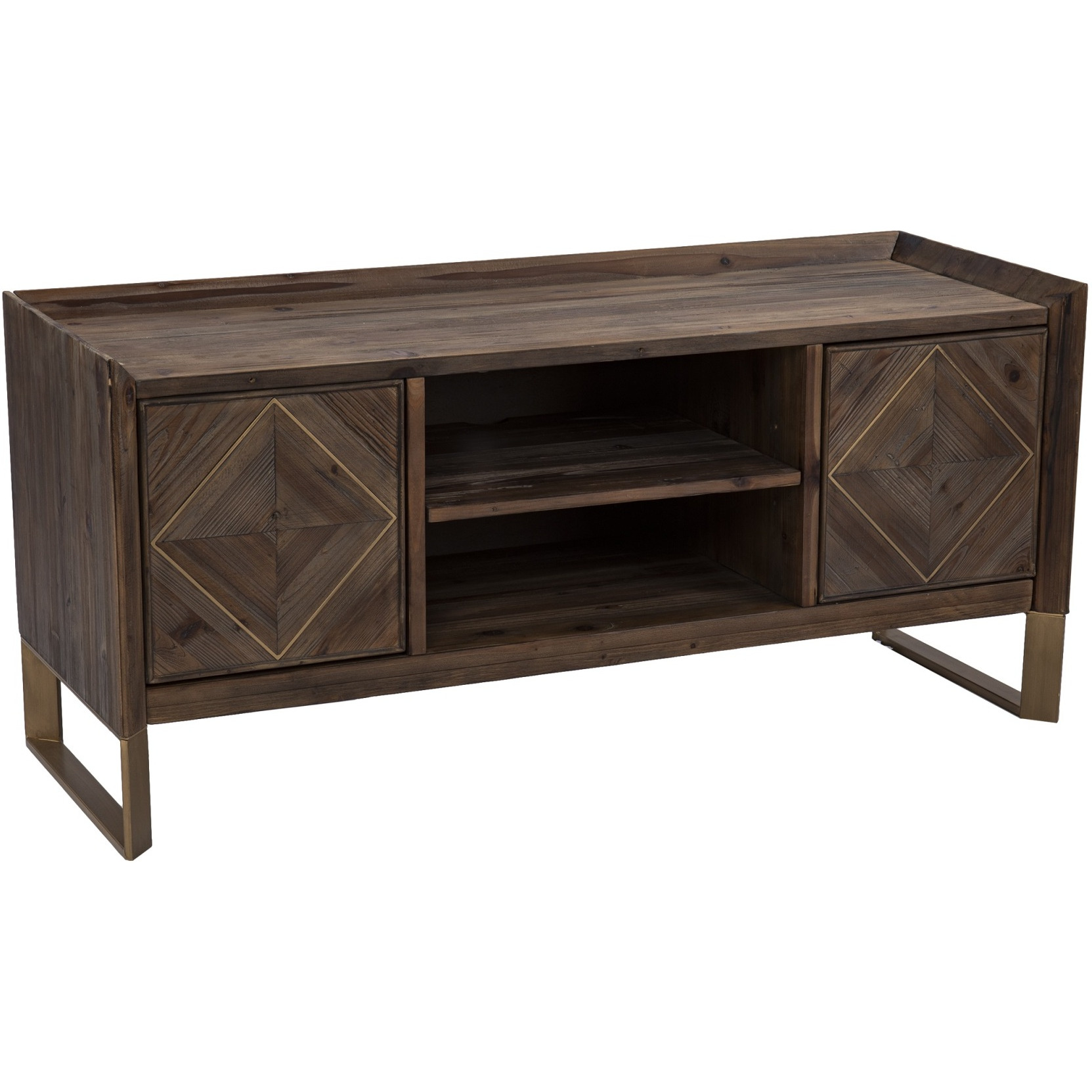 Astorland Reclaimed Wood Media Console