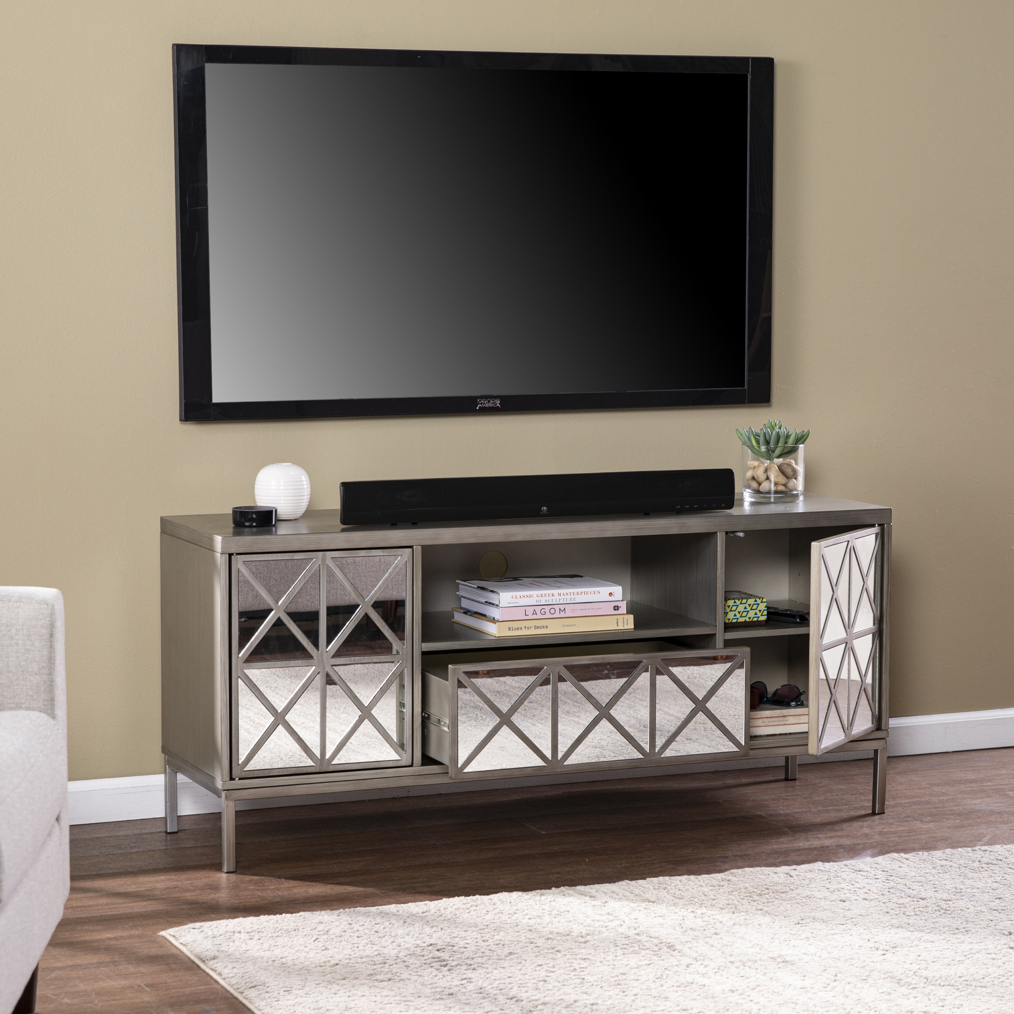 Downley Storage TV/Media Stand