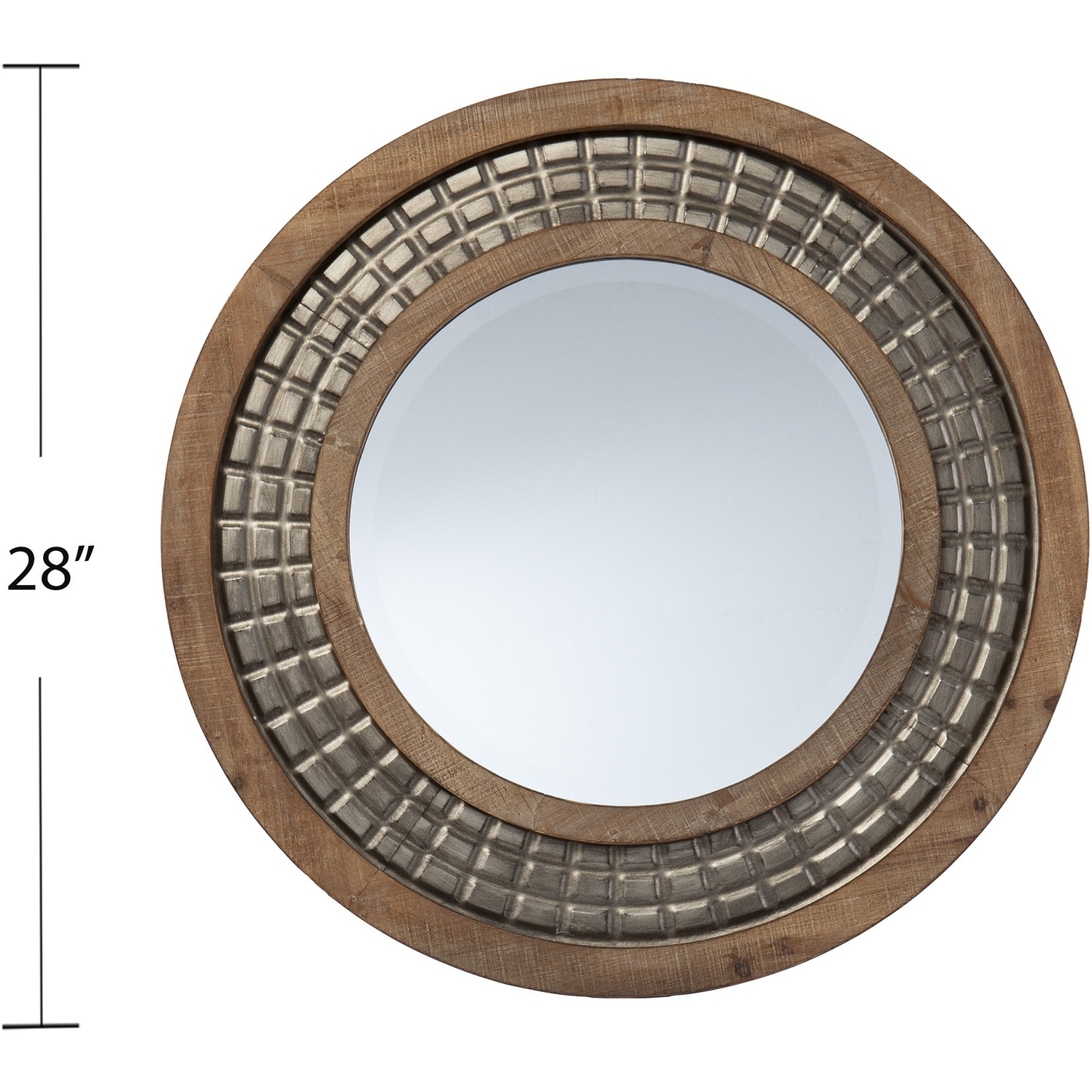 Arajuno Round Decorative Mirror
