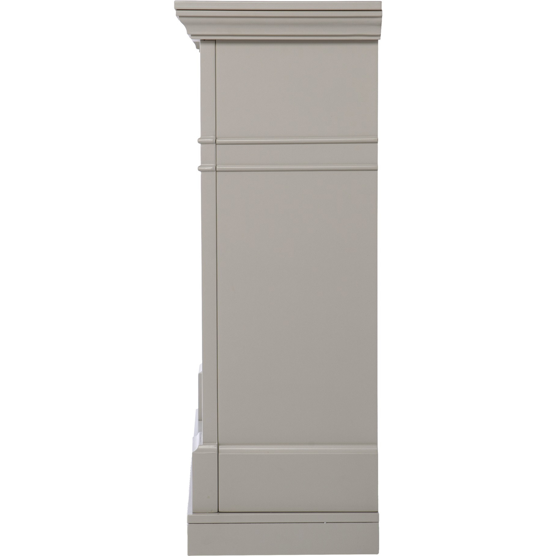 Birkover Base Electric Fireplace with Marble Surround