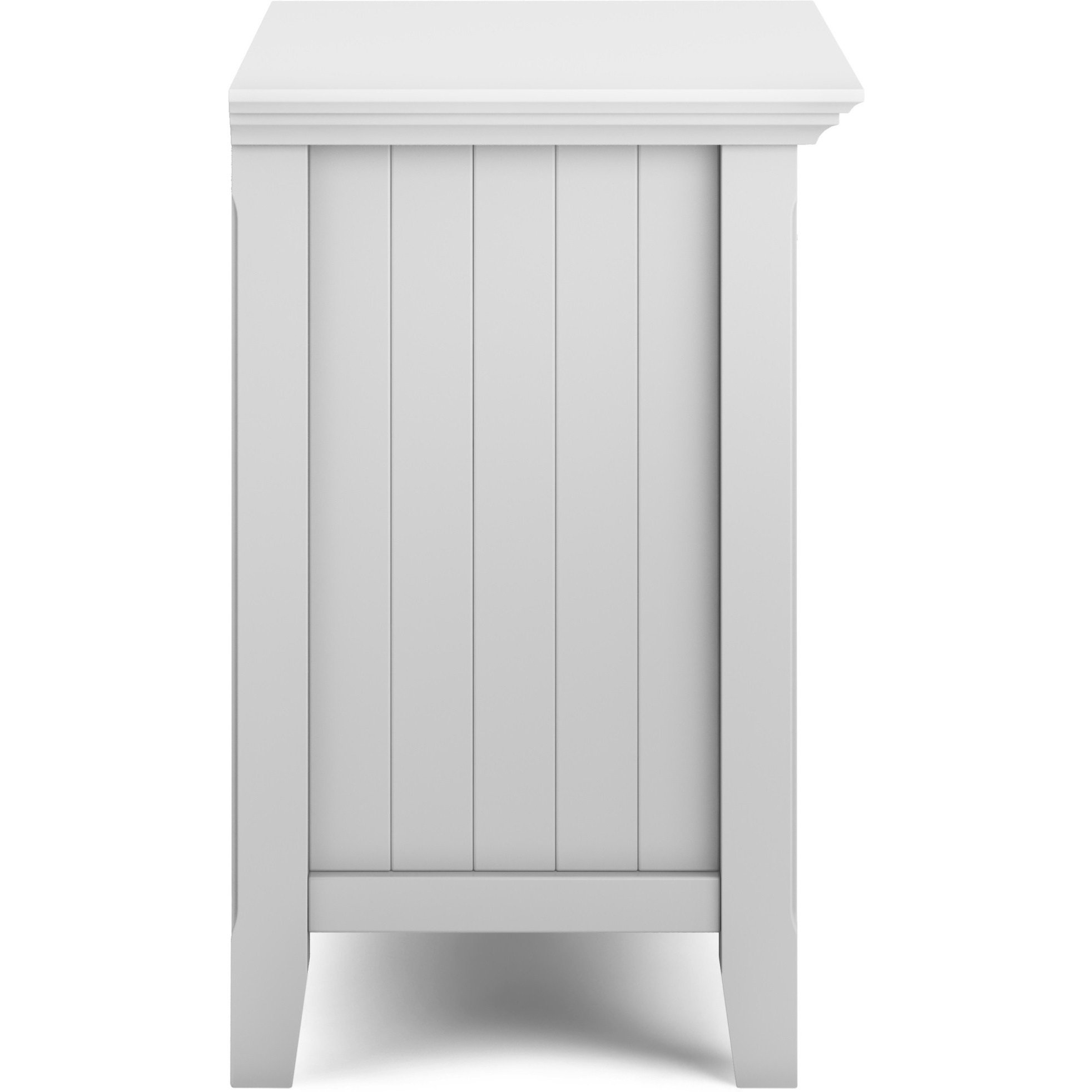 Acadian SOLID WOOD Bedside Table in White