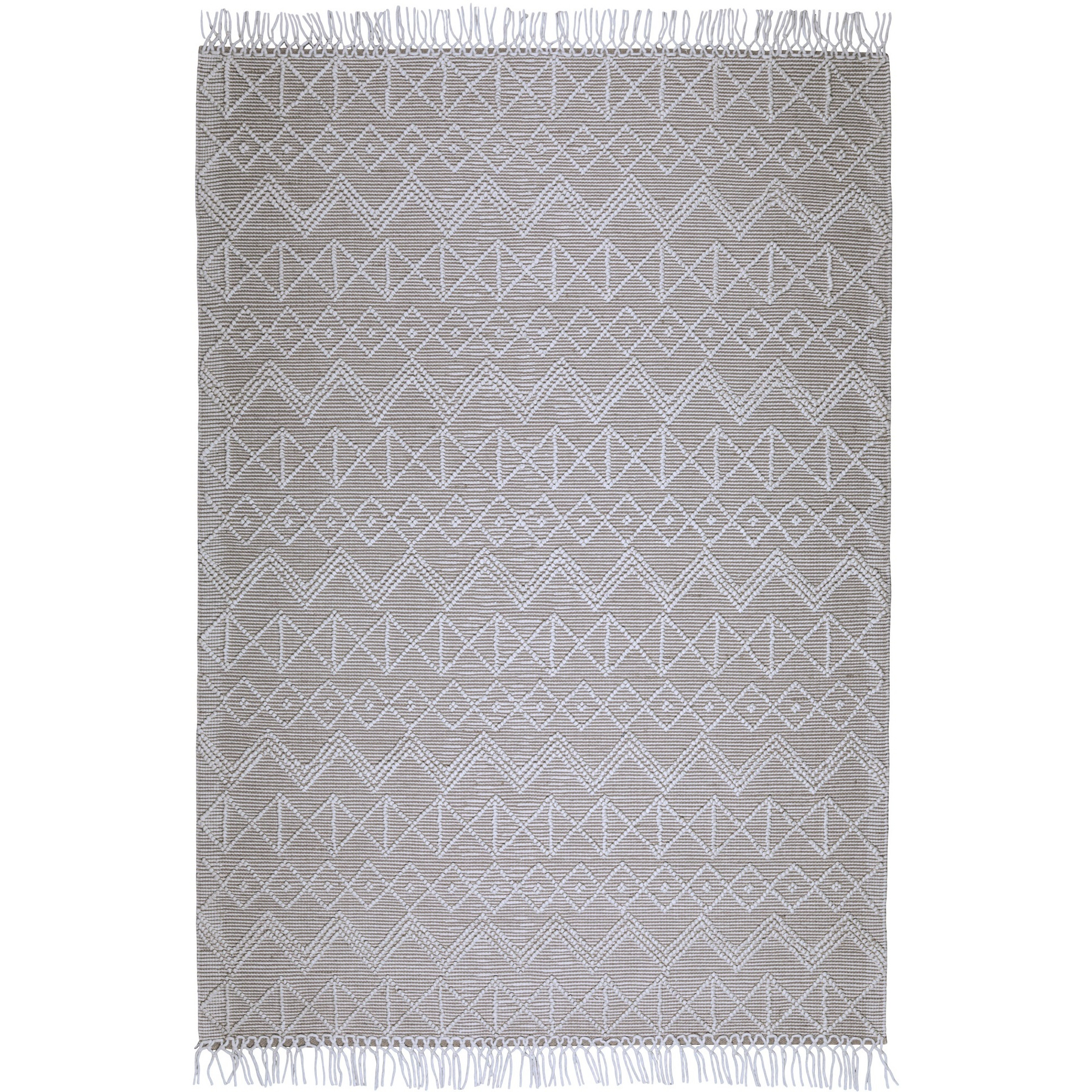 Orton 6 x 9 Area Rug in Ivory,Taupe