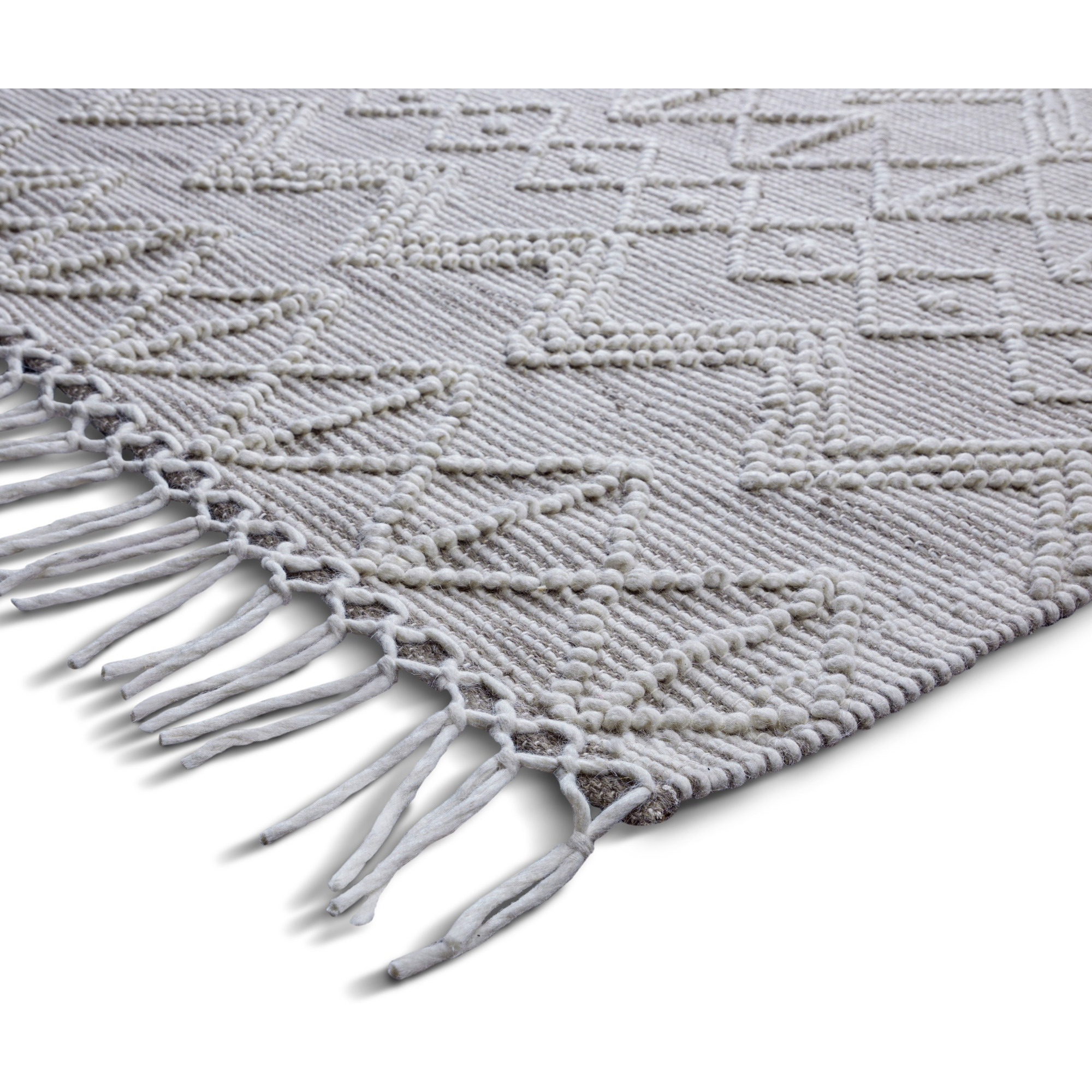 Orton 6 x 9 Area Rug in Ivory,Taupe