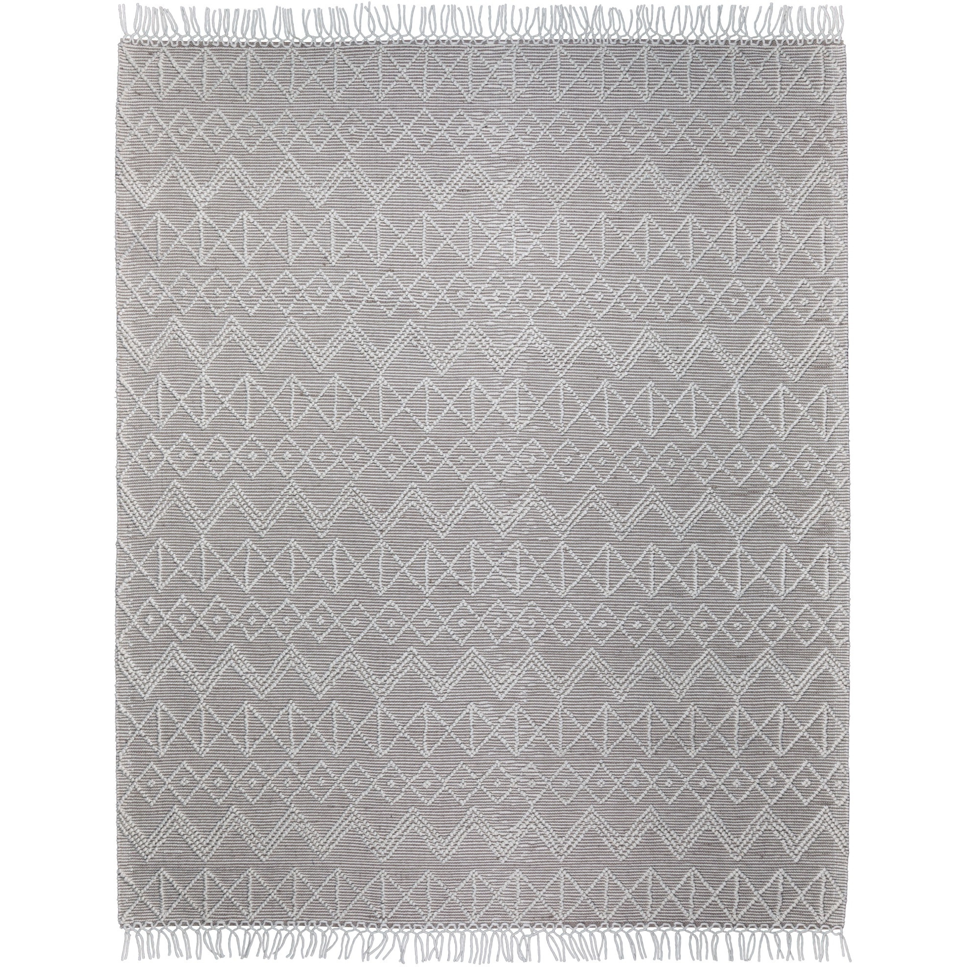 Orton 8 x 10 Area Rug in Ivory,Taupe