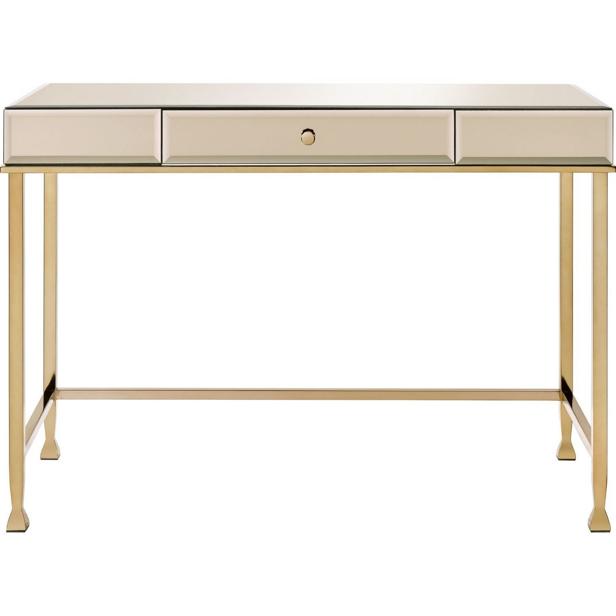 Rectangular Storage Writing Desk, Pink